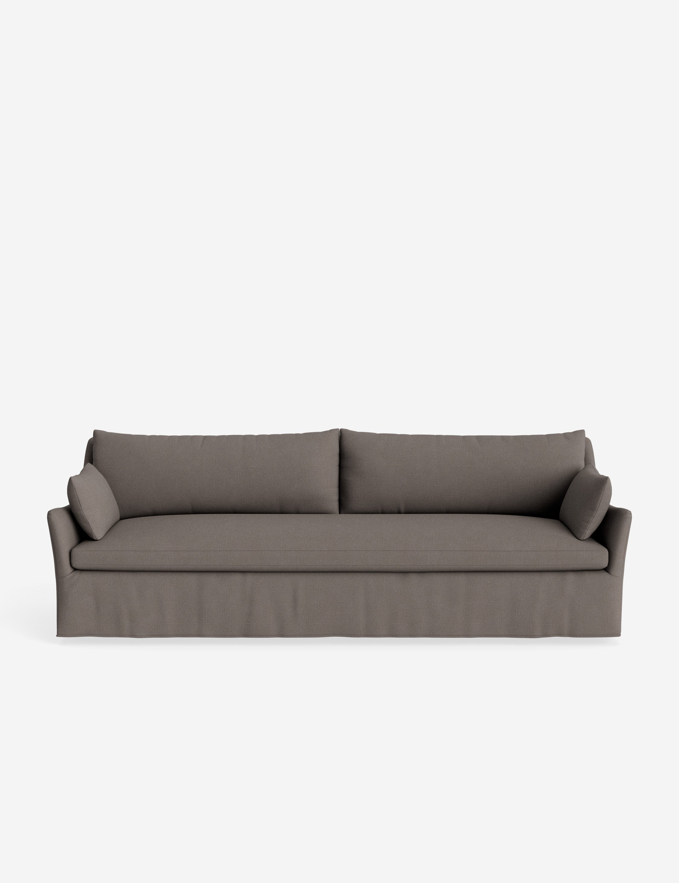 Pavona Slipcover Sofa | Casual Elegant Design, Slope-Arm Style