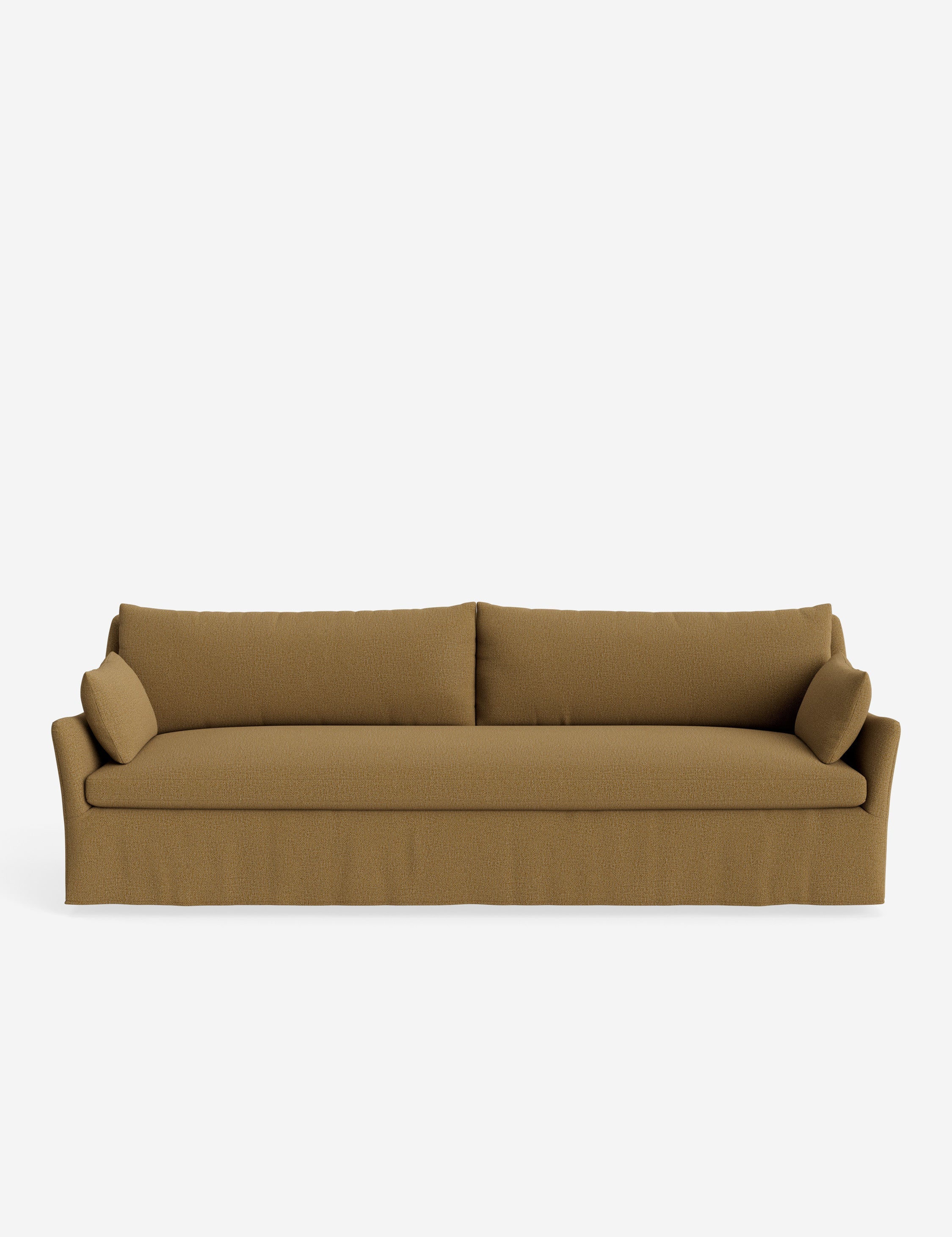 Pavona Slipcover Sofa | Casual Elegant Design, Slope-Arm Style