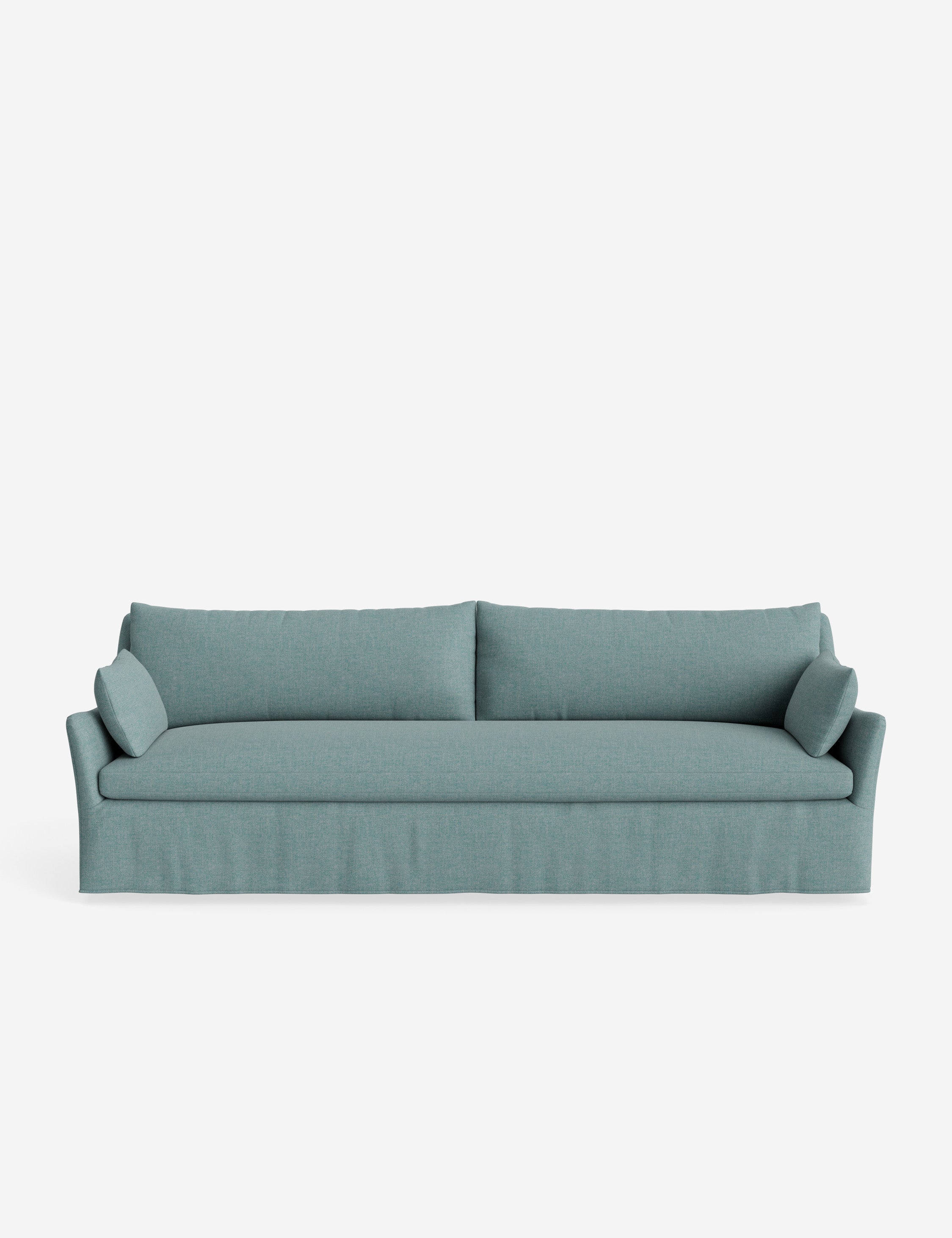 Pavona Slipcover Sofa | Casual Elegant Design, Slope-Arm Style