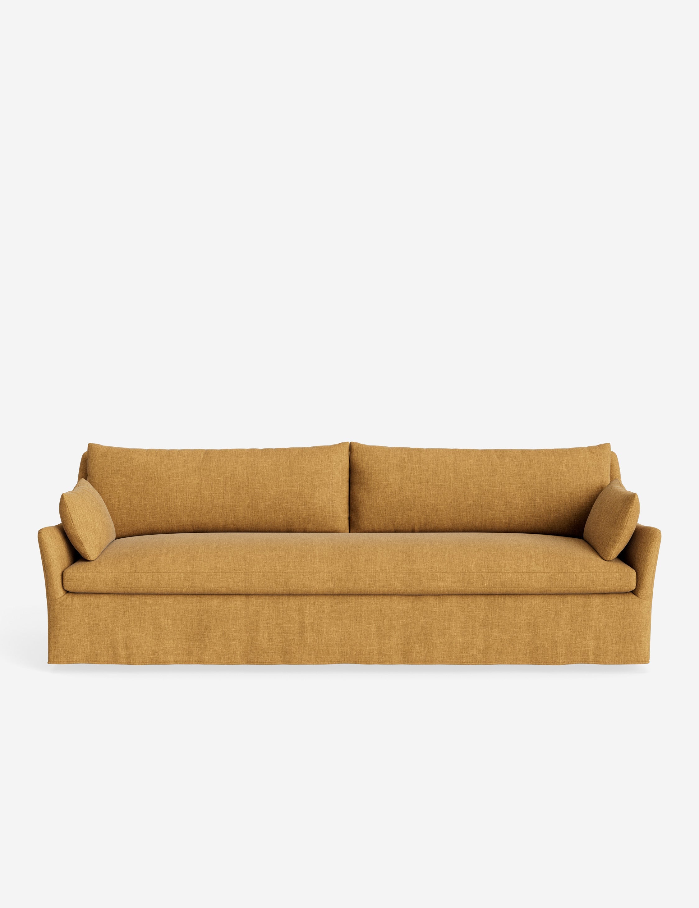 Pavona Slipcover Sofa | Casual Elegant Design, Slope-Arm Style
