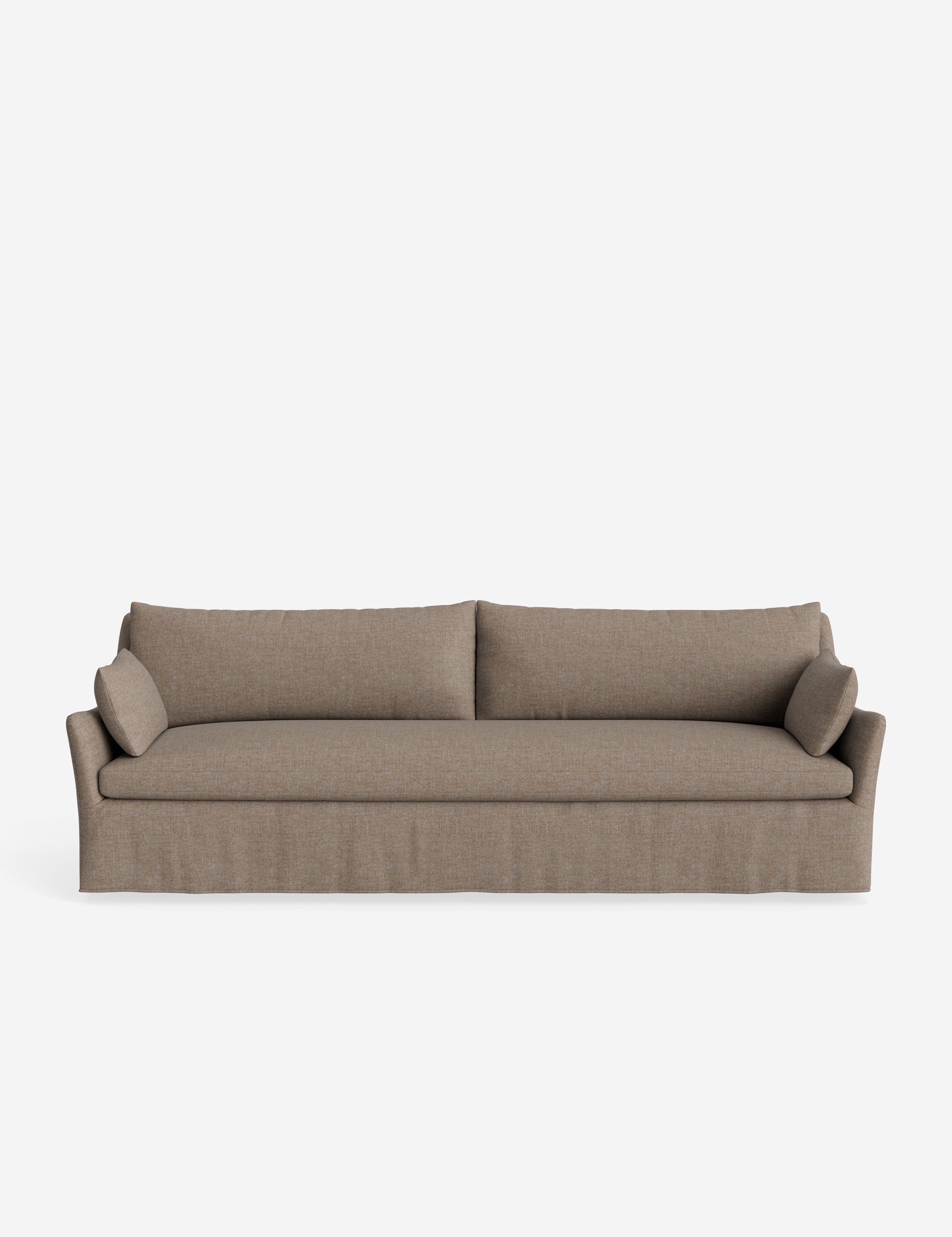 Pavona Slipcover Sofa | Casual Elegant Design, Slope-Arm Style