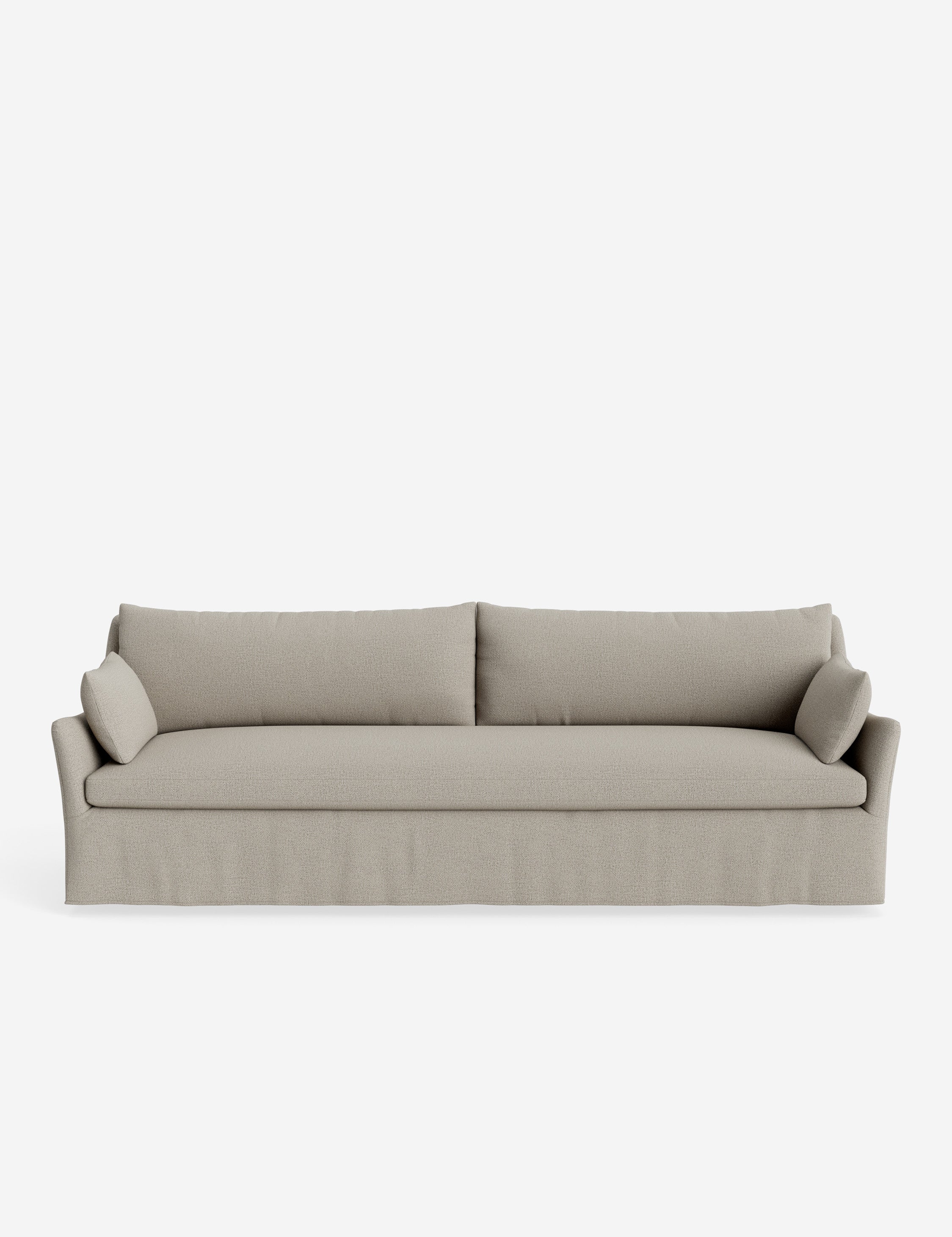 Pavona Slipcover Sofa | Casual Elegant Design, Slope-Arm Style