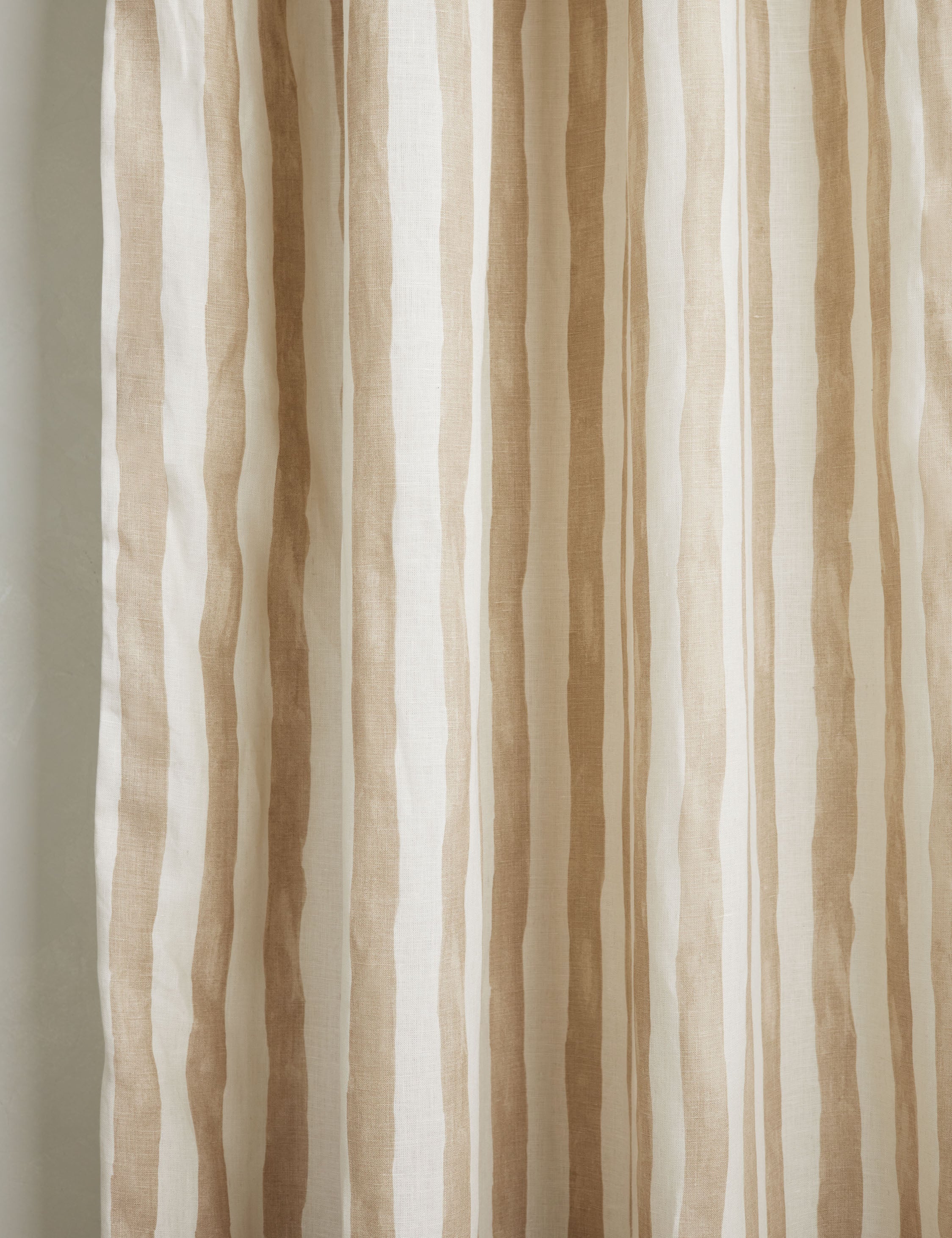 Pinnacle Stripe Curtain Panel | Linen, Exclusive Design by Sarah Sherman Samuel