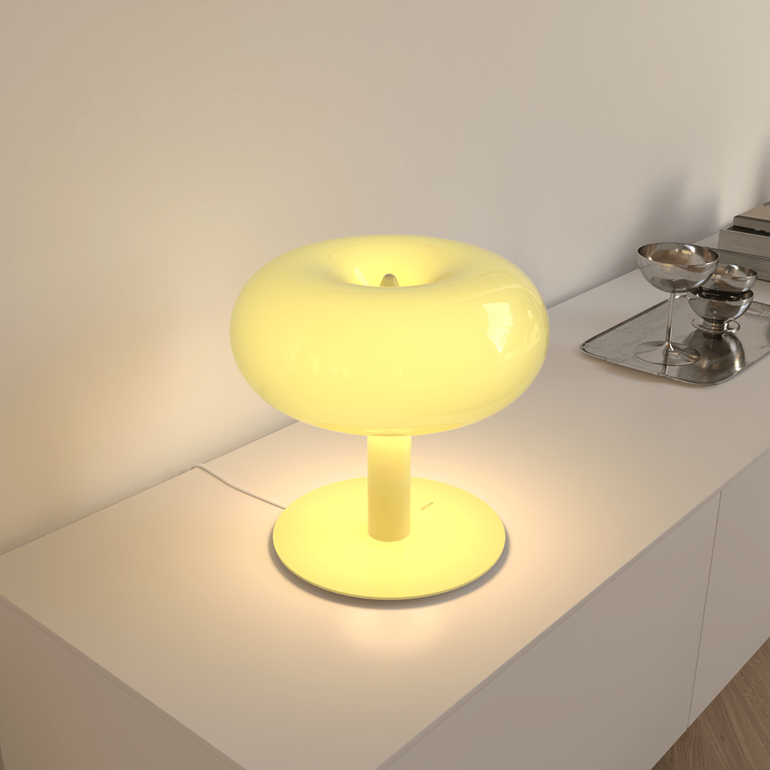 Lumo LED Table Lamp | Dimmable Touch, Retro Mushroom Design
