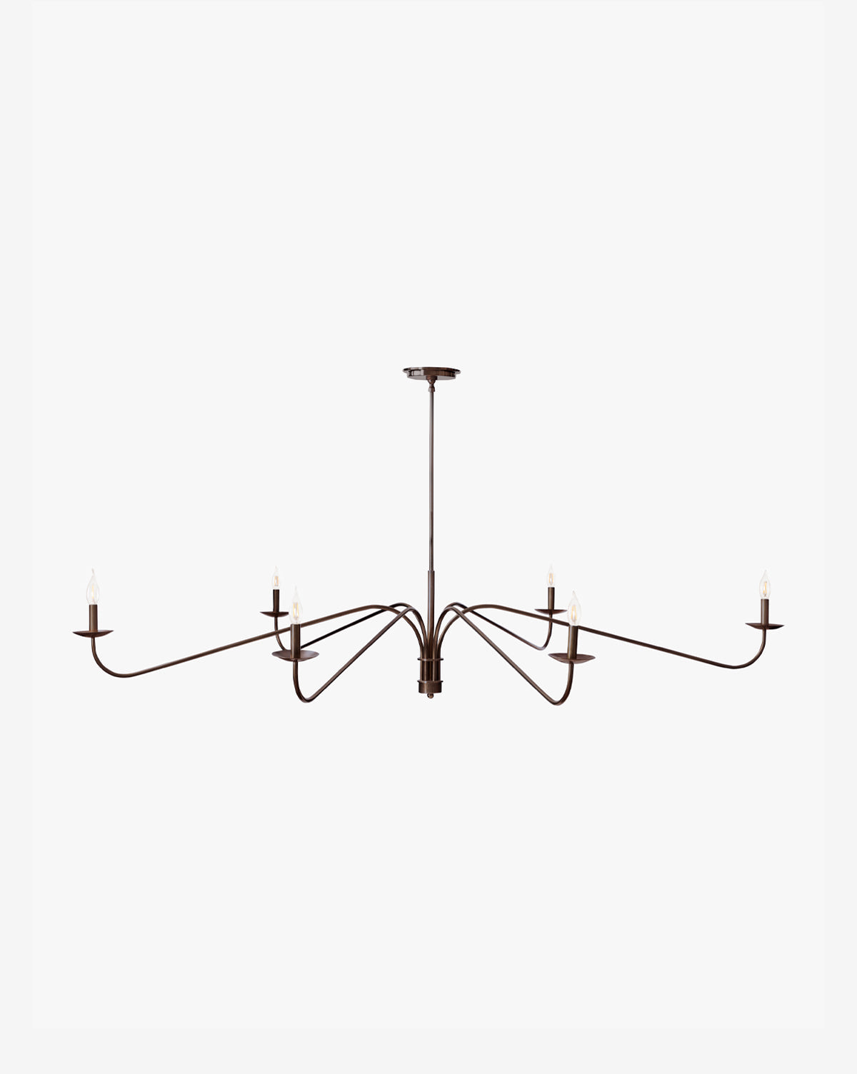 Phaedra Chandelier  Elegant Design, Candle-Shaped Lights