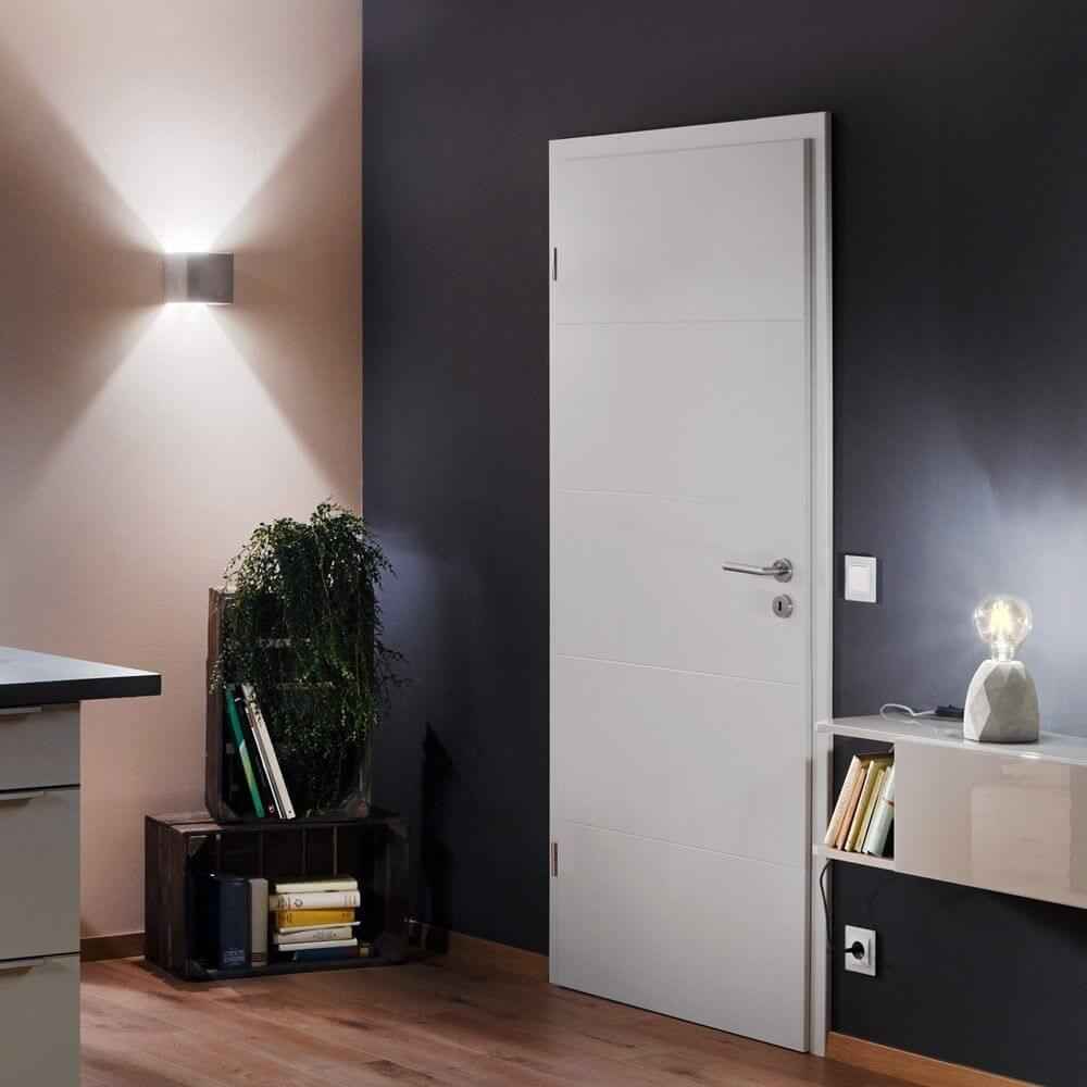 Belo Plinth Wall Light | Gray Concrete, Indirect Illumination