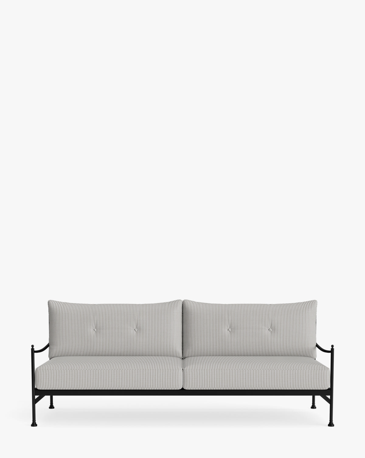 Bristol Outdoor Sofa  Powder-Coated Aluminum, All-Weather Cushions