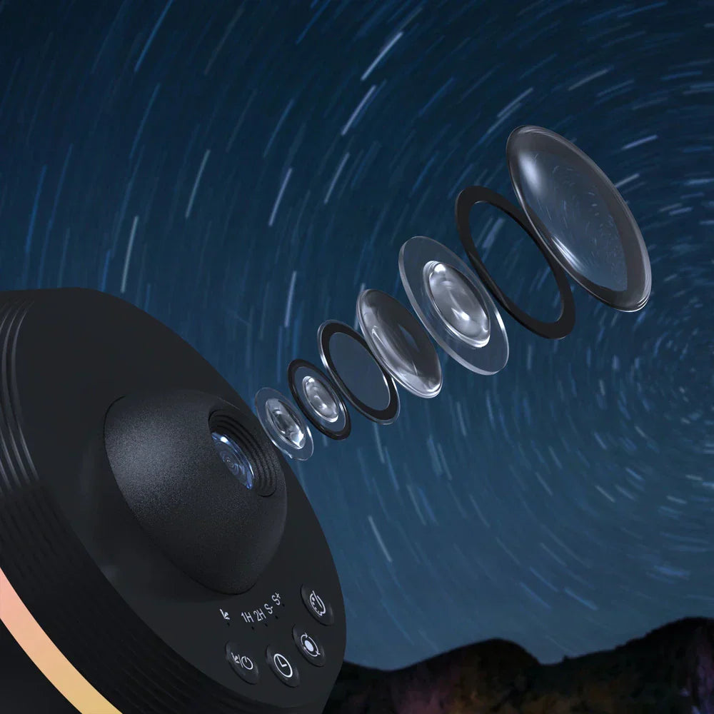 Celestia 4K Starfield Projector | 360-Degree Adjustable, USB Powered