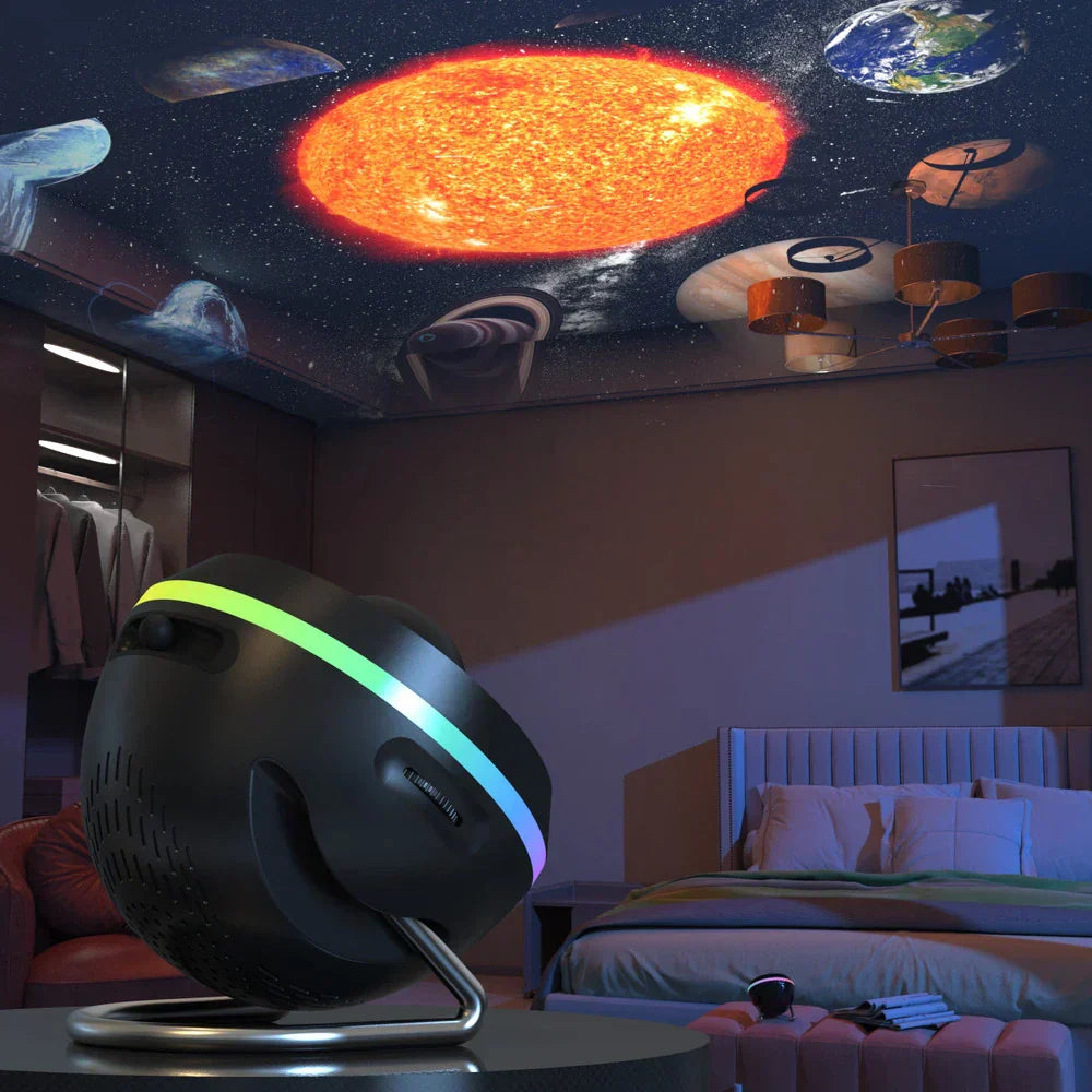Celestia 4K Starfield Projector | 360-Degree Adjustable, USB Powered