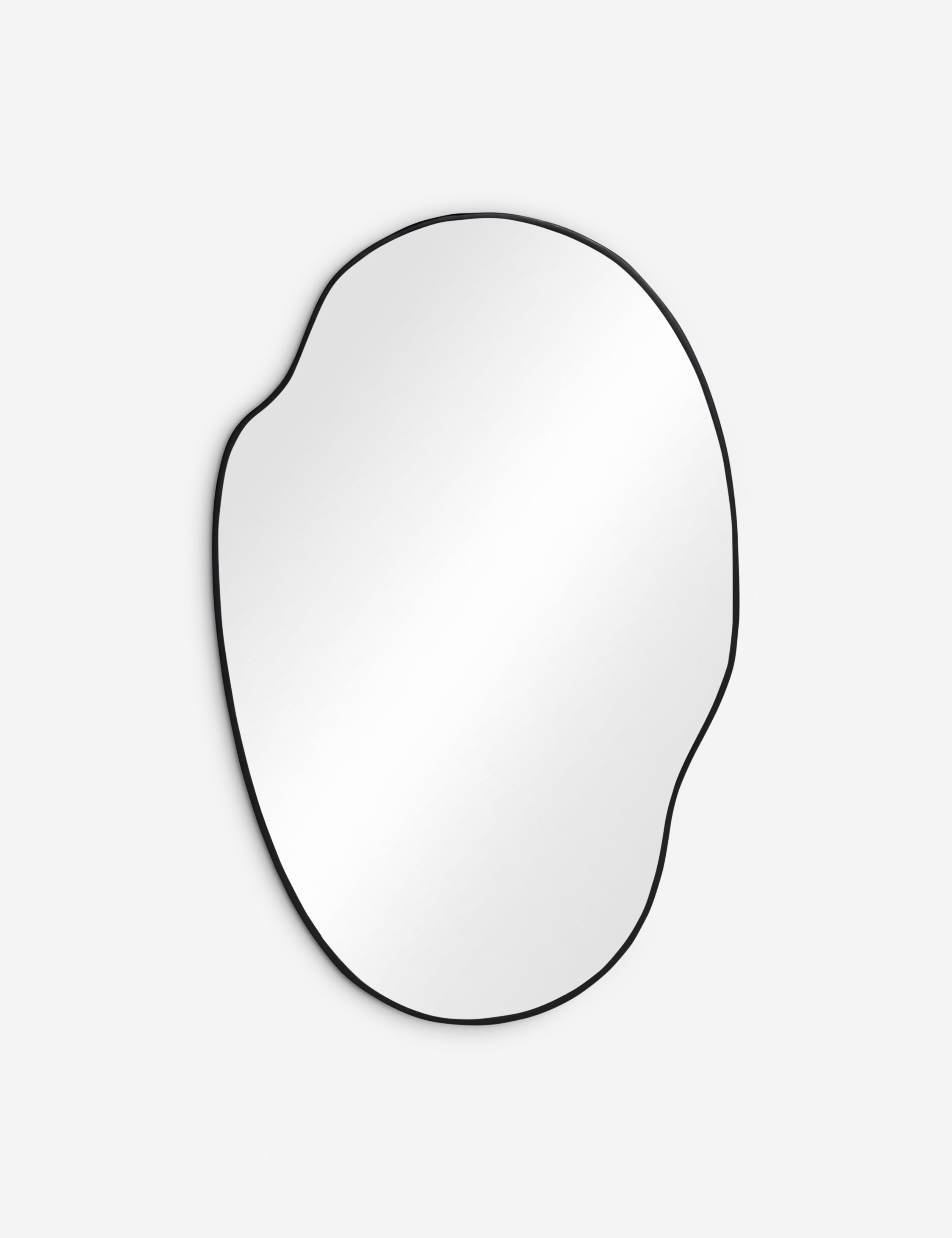 Pivo Puddle Mirror | Slim Frame, Organic Shape