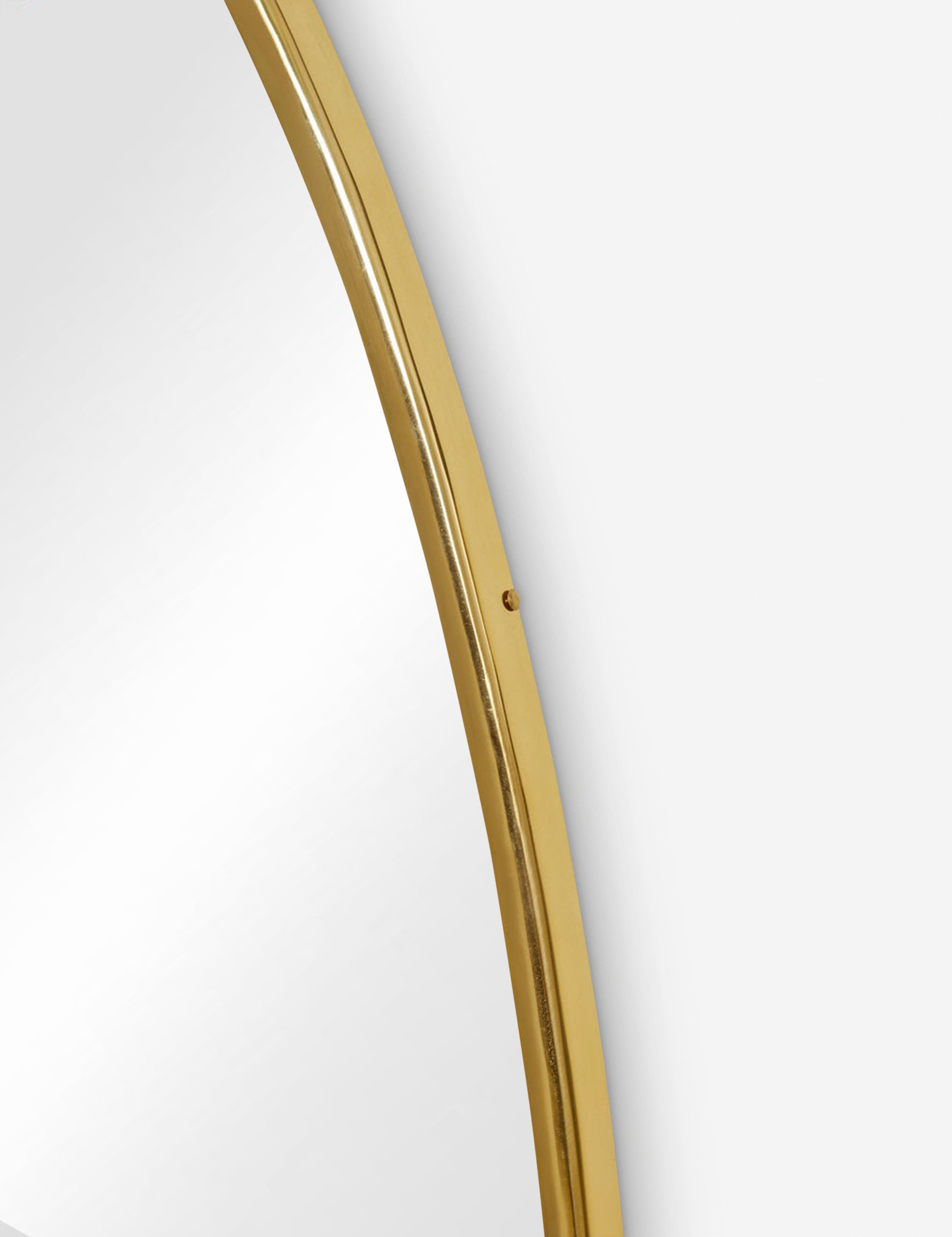 Pivo Puddle Mirror | Slim Frame, Organic Shape