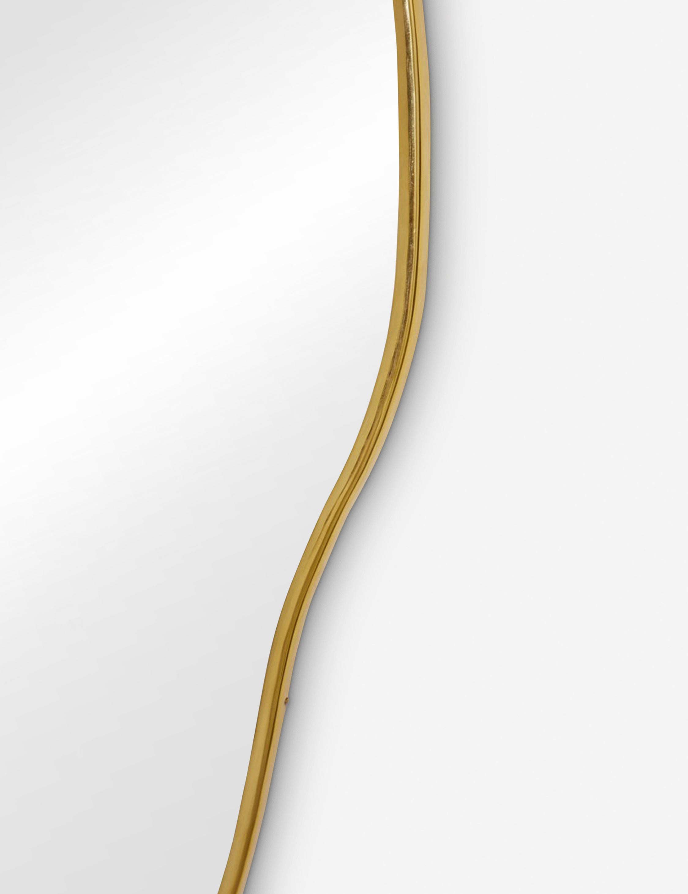 Pivo Puddle Mirror | Slim Frame, Organic Shape