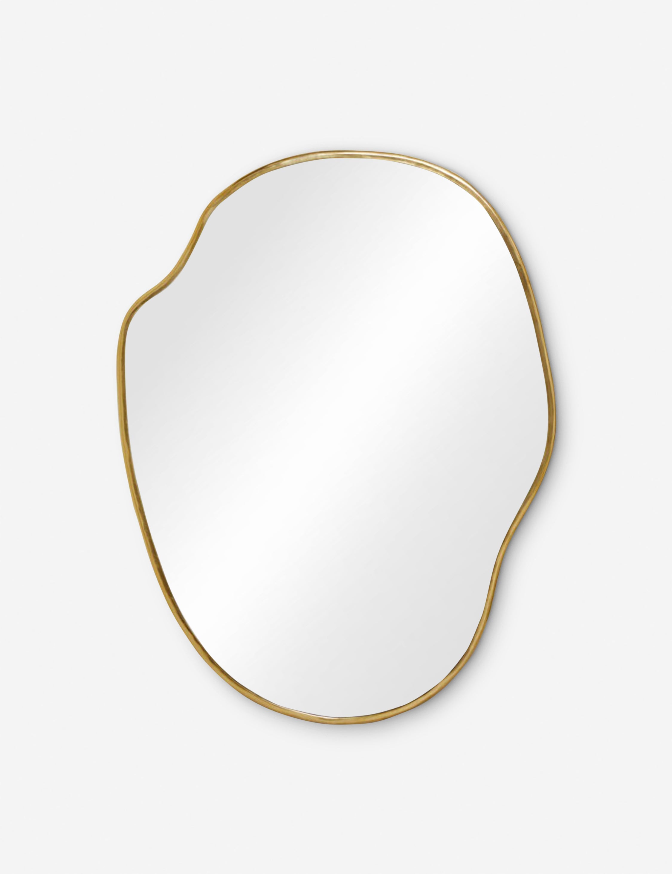 Pivo Puddle Mirror | Slim Frame, Organic Shape