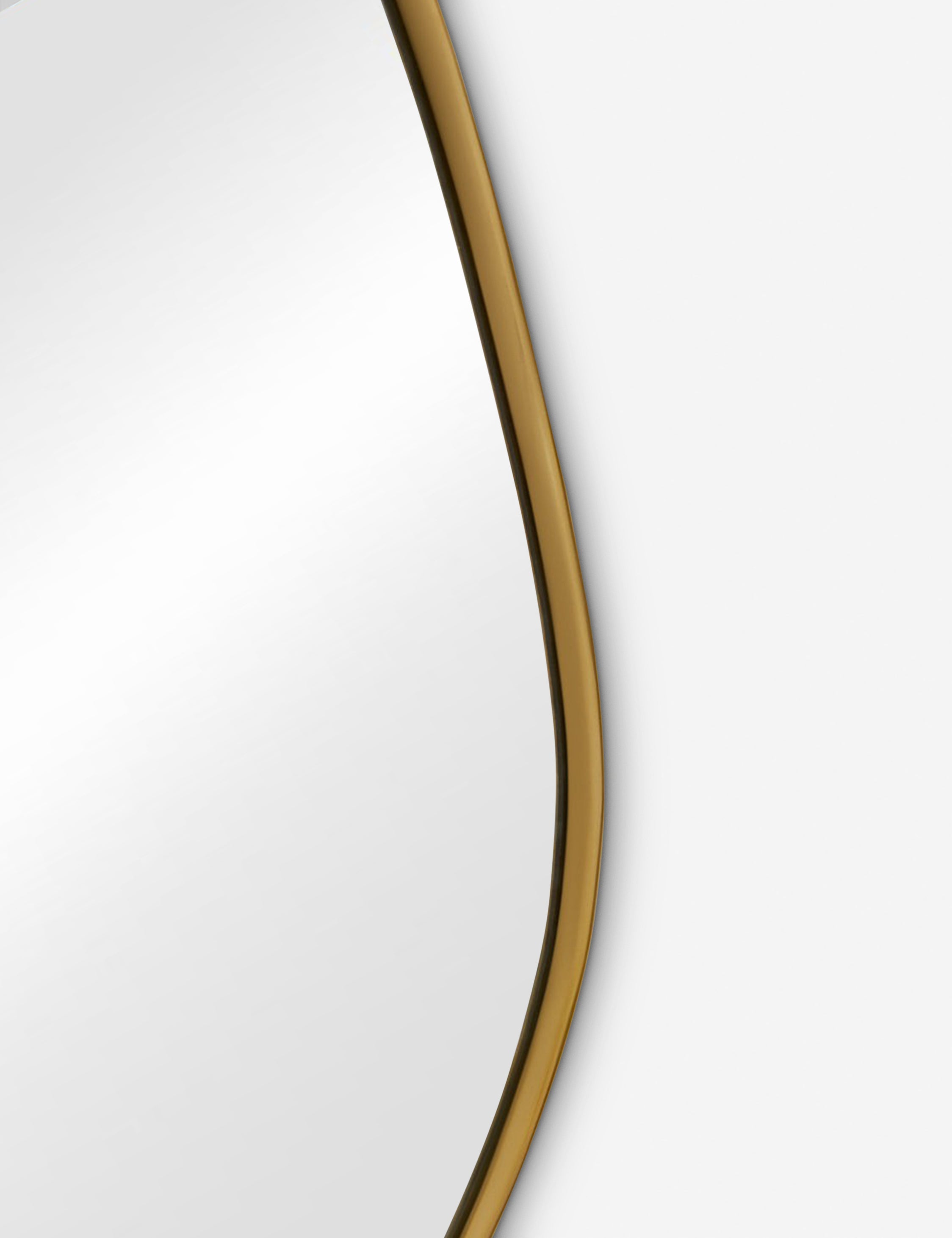 Palo Puddle Mirror | Slim Frame, Organic Shape