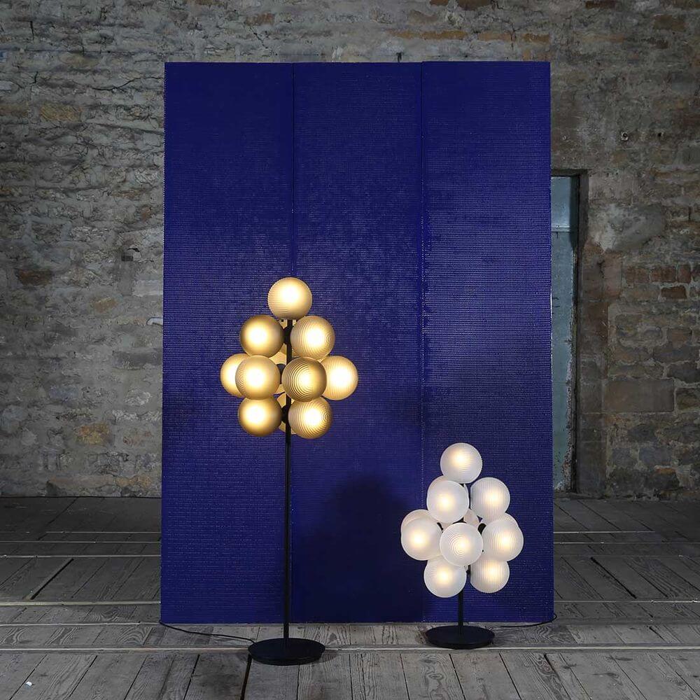 Bello LED Table Lamp | 13 Frosted Glass Spheres, 68cm Height
