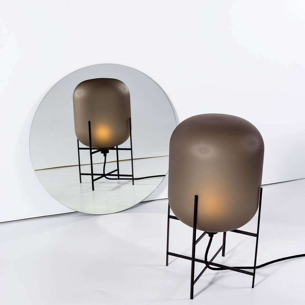 Bello LED Table Lamp | Mouth-Blown Glass, Industrial Design