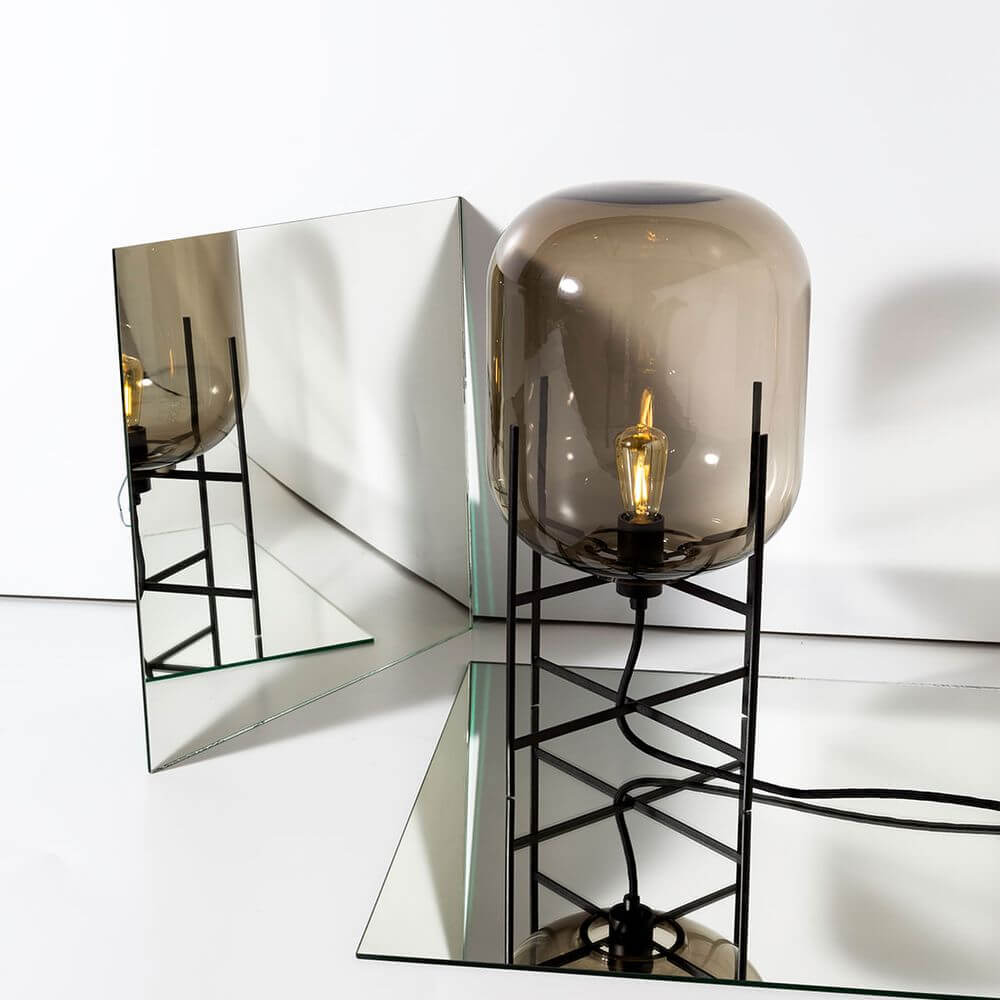 Bello LED Table Lamp | Mouth-Blown Glass, Industrial Design