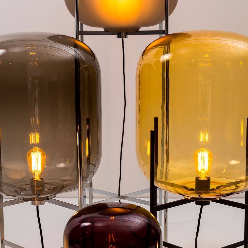 Bello LED Table Lamp | Mouth-Blown Glass, Industrial Design