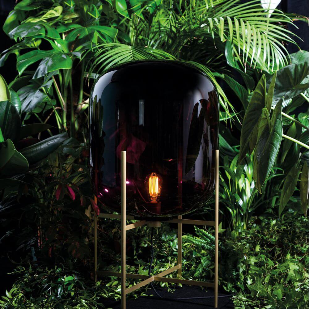 Bello LED Table Lamp | Mouth-Blown Glass, Industrial Design