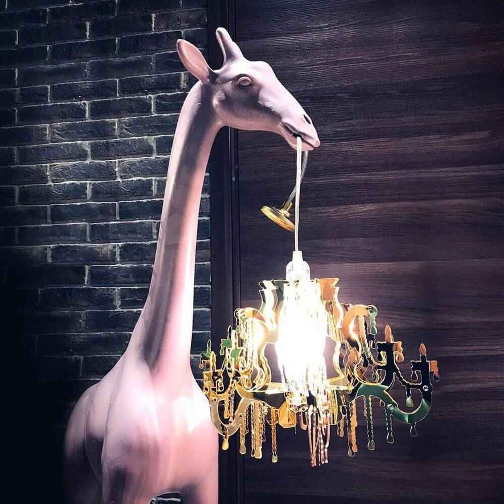 Giraffa Floor Lamp | Playful Giraffe Design, 100cm Height