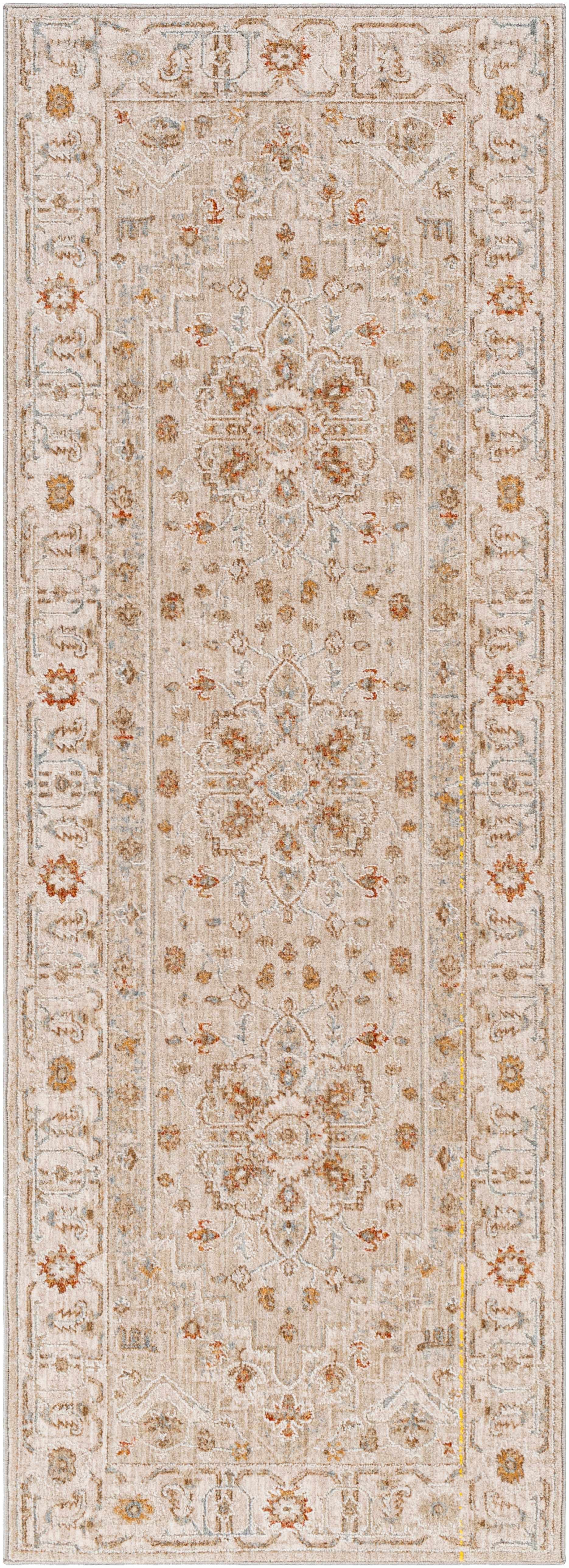 Riviera Turkish Rug  Medium Pile, Machine Woven, Denim
