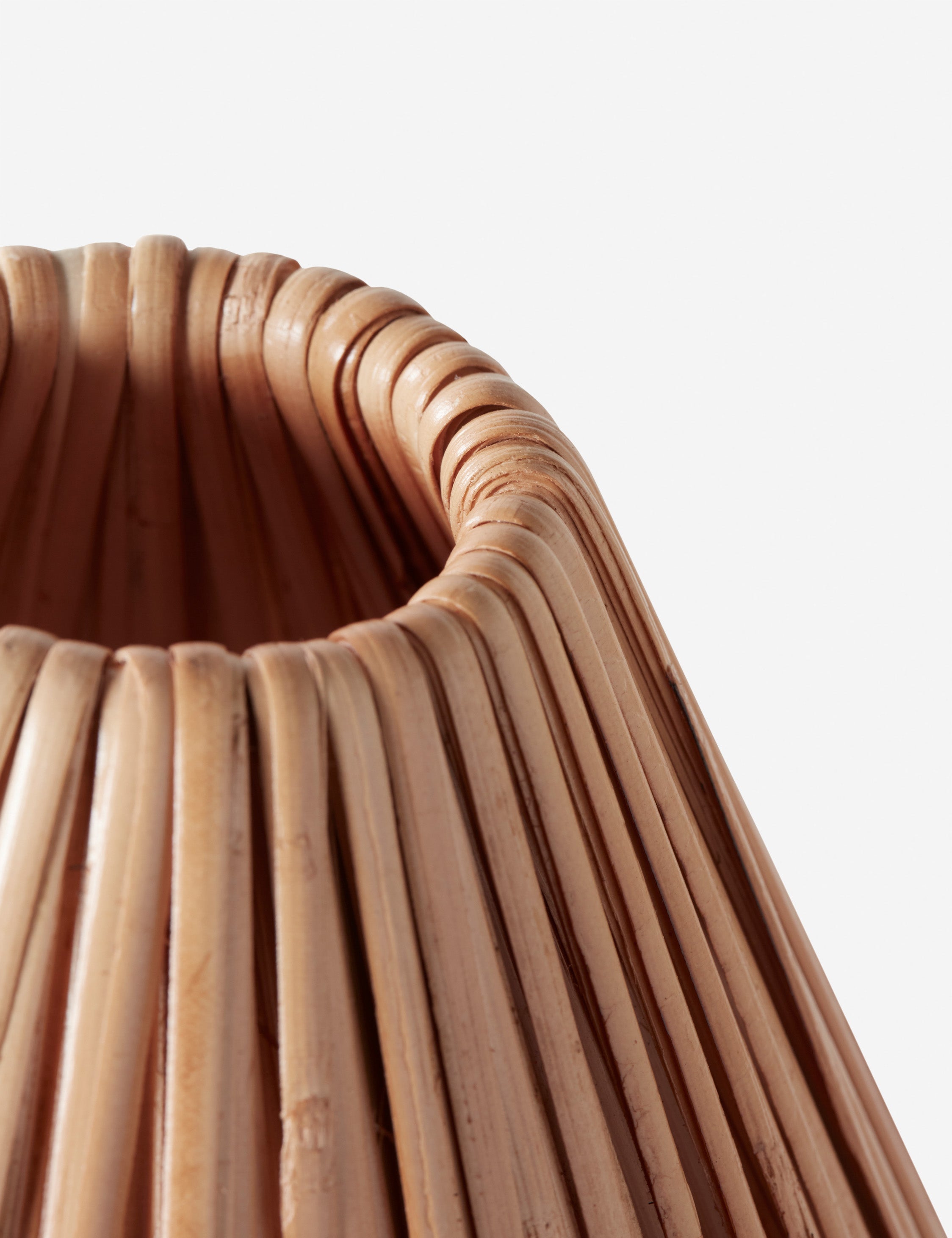 Bela Chandelier | Rattan Design with Chic Accents