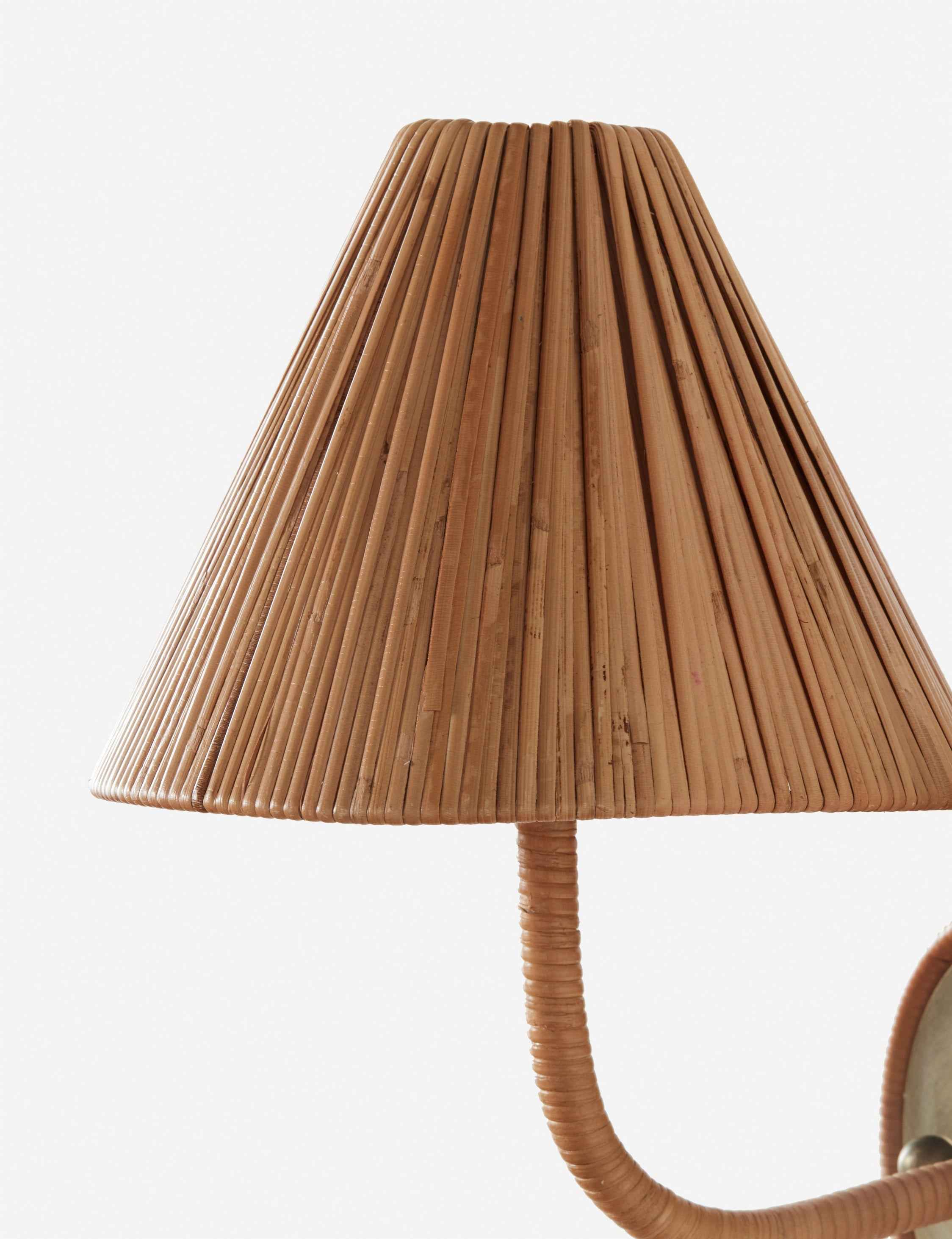 Bela Sconce | Rattan Design with Chic Accents