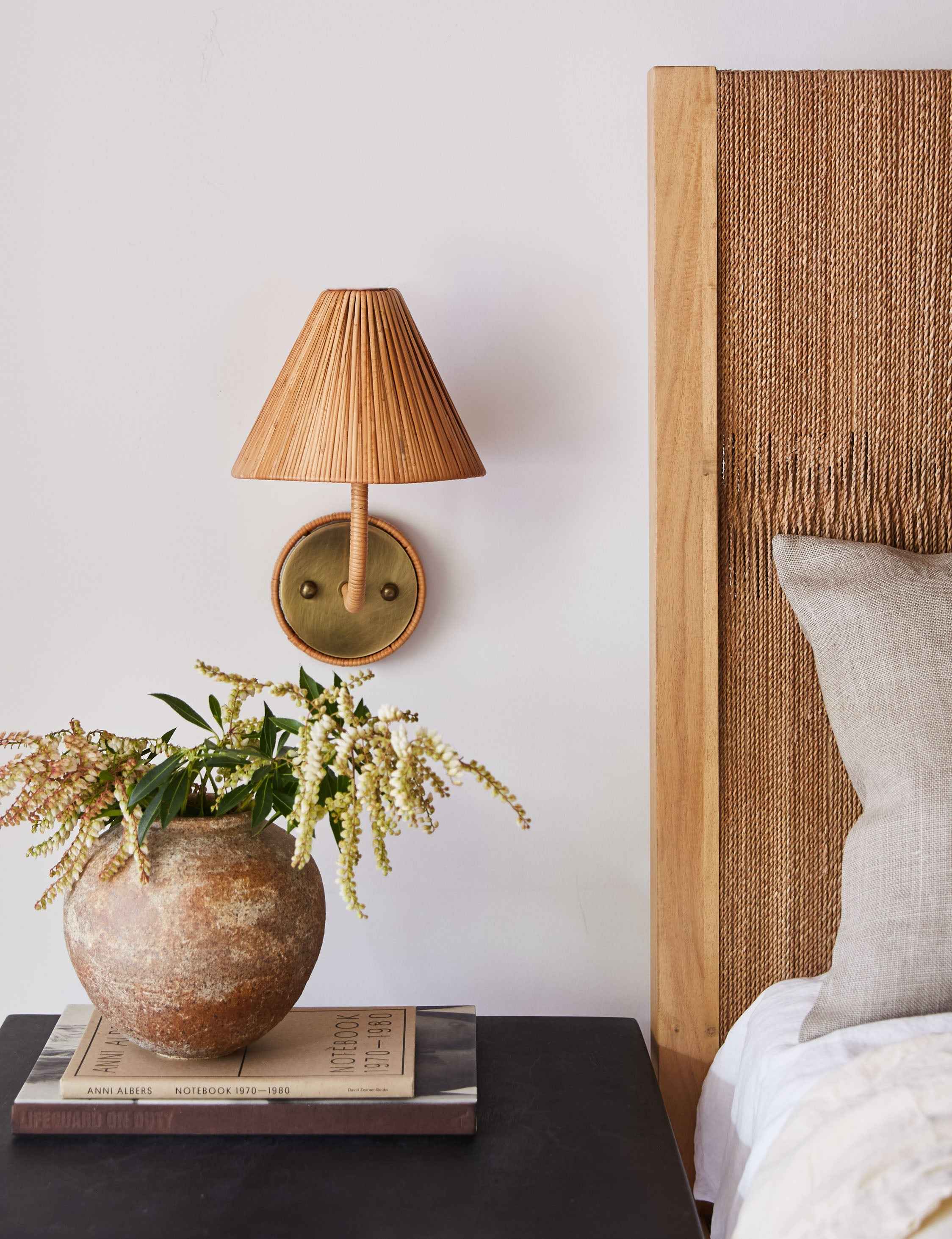 Bela Sconce | Rattan Design with Chic Accents