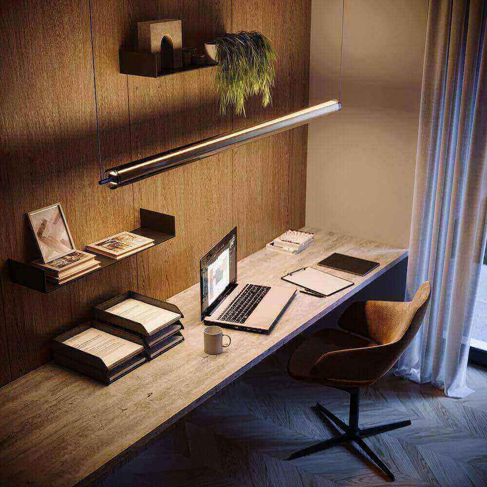 Rivio LED Pendant Light | Up & Down Lighting, Glass Cover
