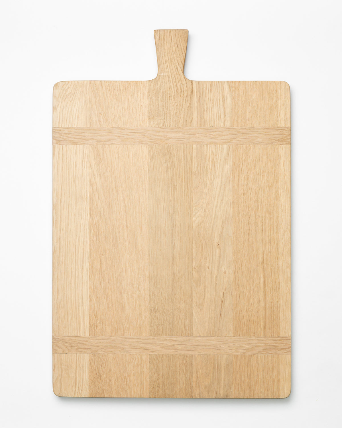 Bela Rectangle Bread Board  Oak & Walnut Wood, Natural Finish