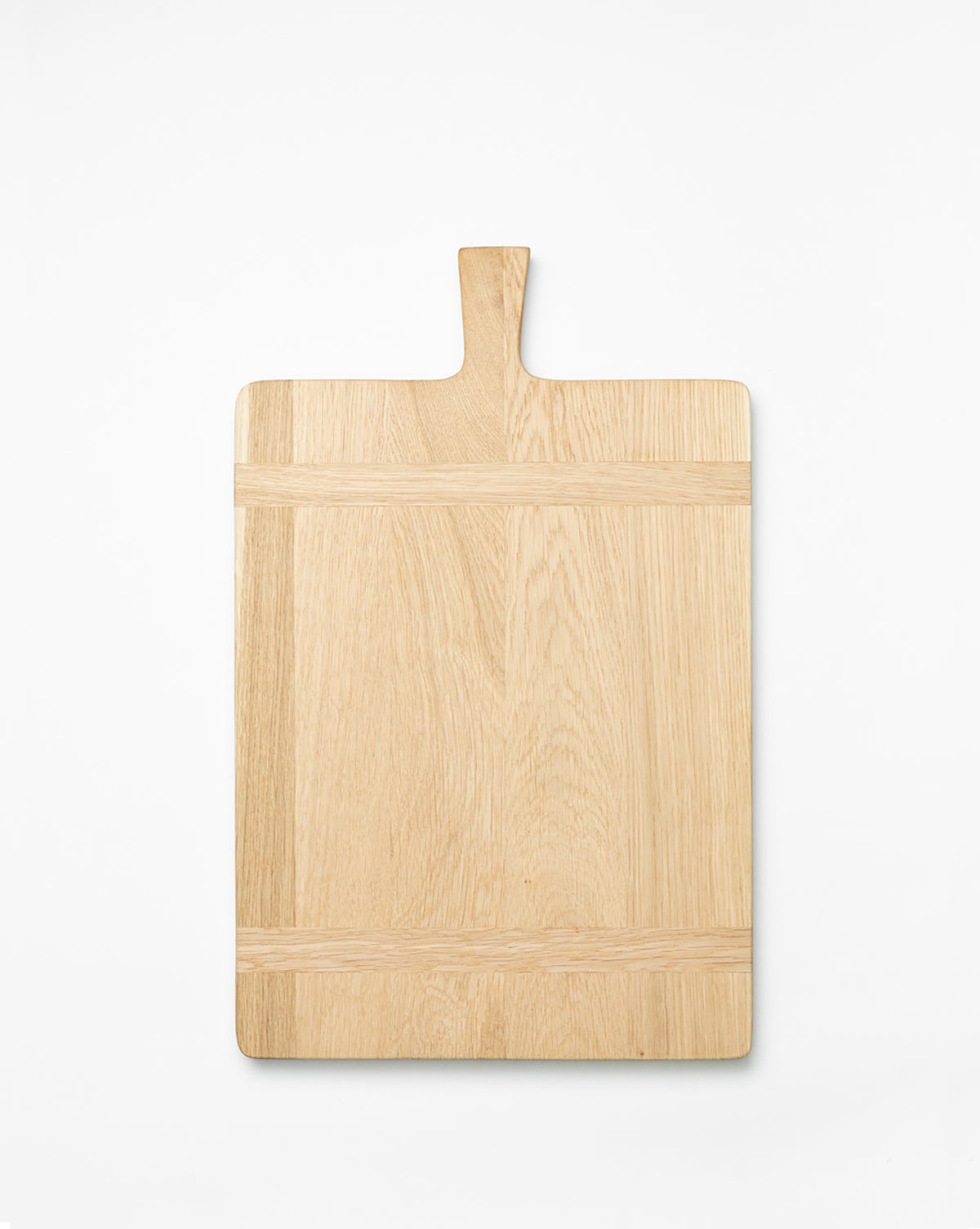 Bela Rectangle Bread Board  Oak & Walnut Wood, Natural Finish