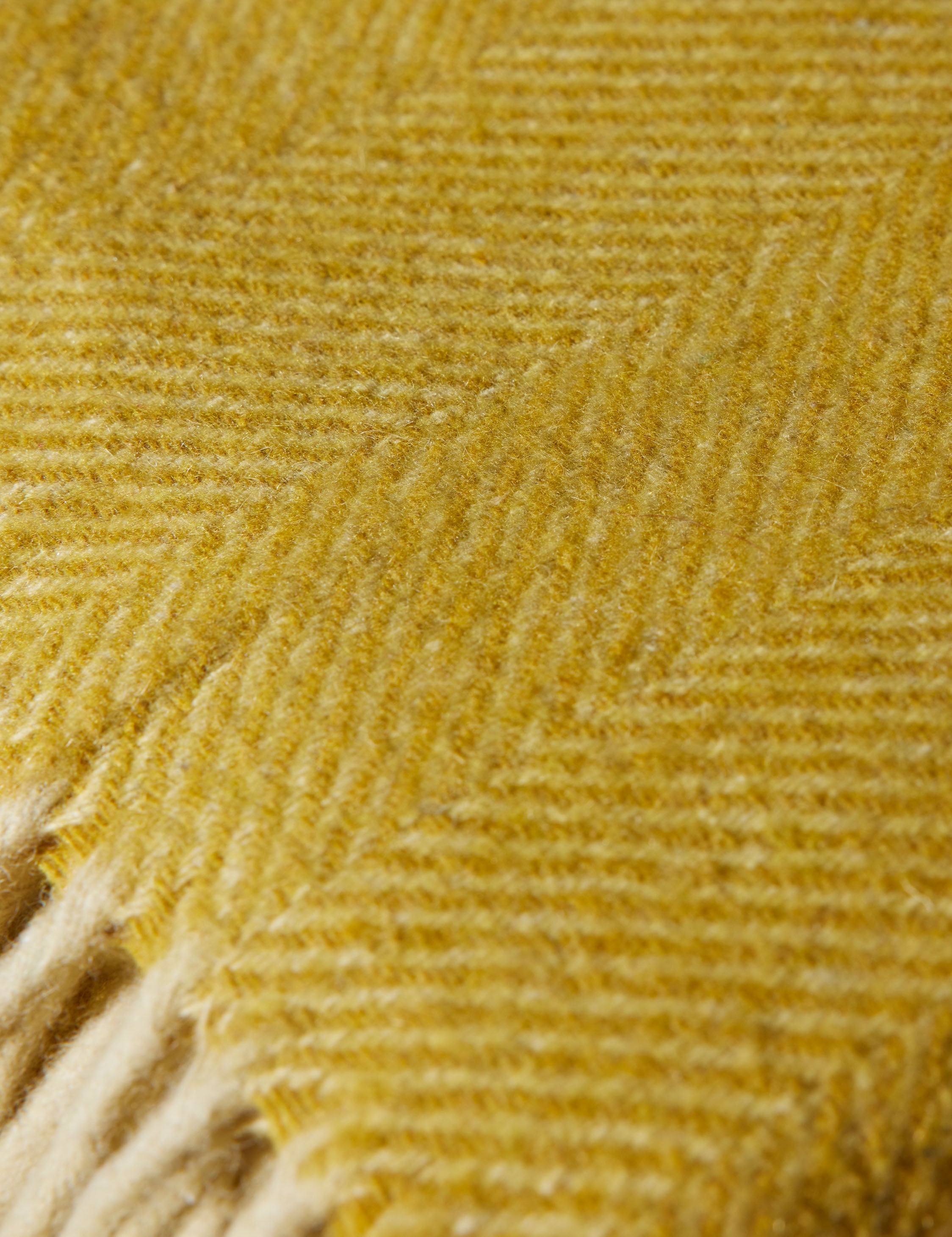 Bello Recycled Wool Throw | Soft, Durable Twill Weave