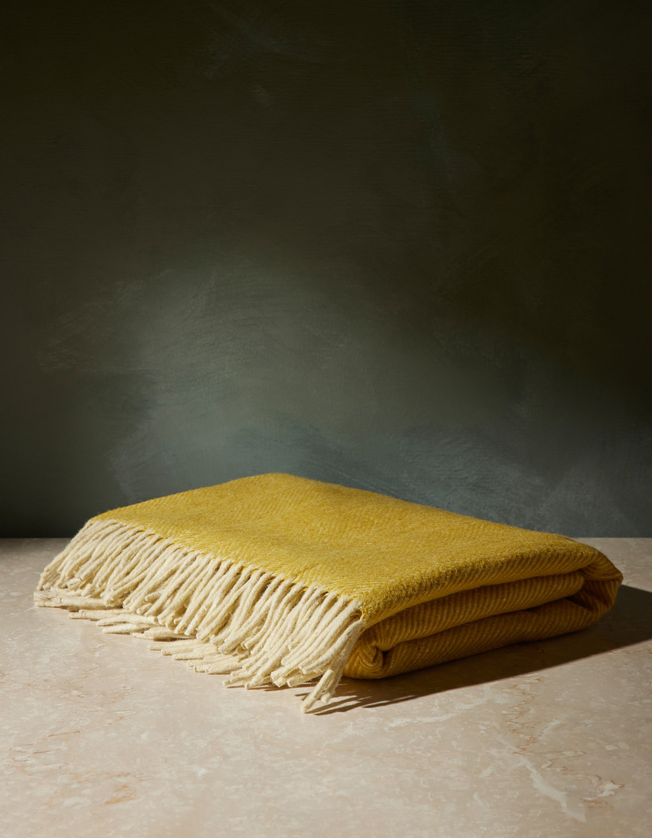 Bello Recycled Wool Throw | Soft, Durable Twill Weave