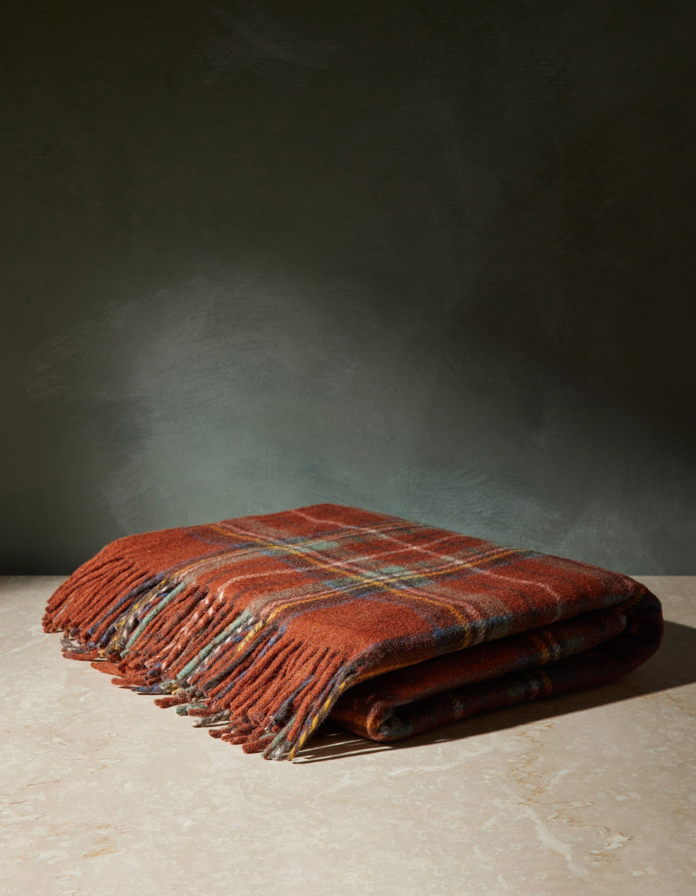 Bello Recycled Wool Throw | Soft, Durable Twill Weave Blanket