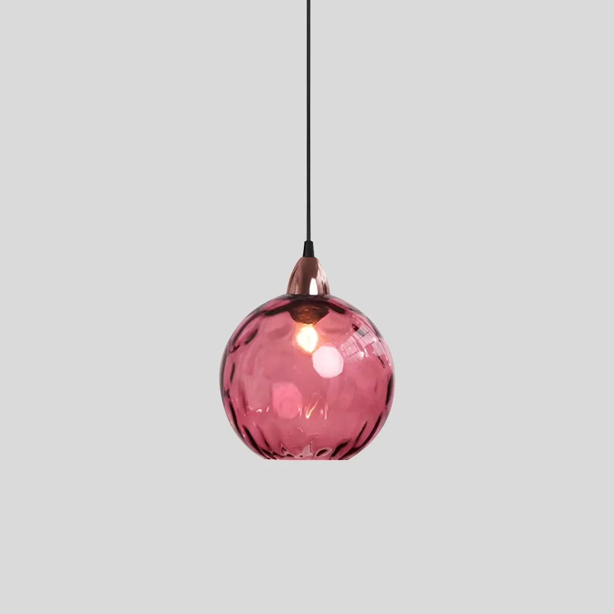Luma Droplet Pendant Light | Elegant Glass Design, Warm 3000K Light
