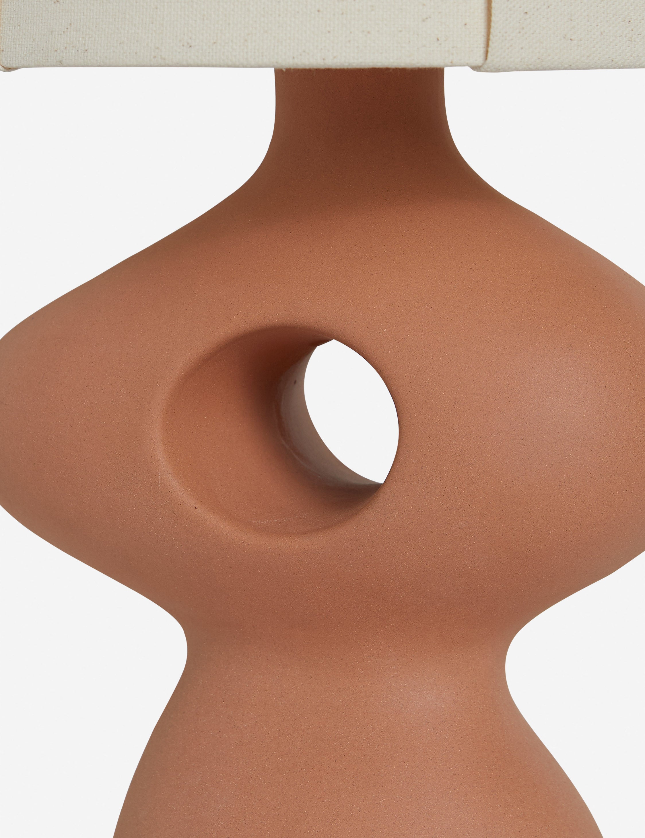 Rhea Table Lamp | Sculptural Design with Cutout Detail