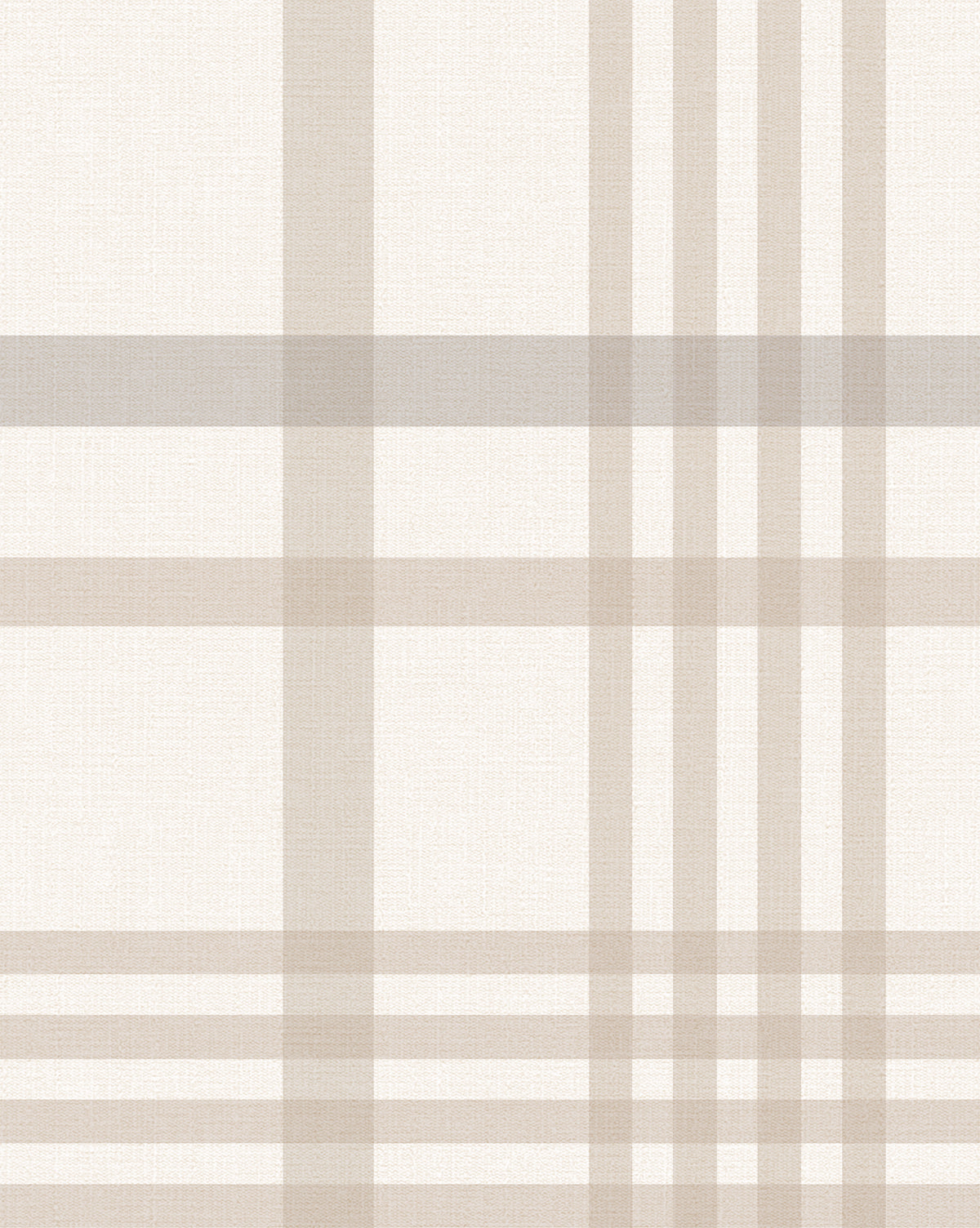 Ridge Plaid Wallpaper  Timeless Design in Blue or Taupe