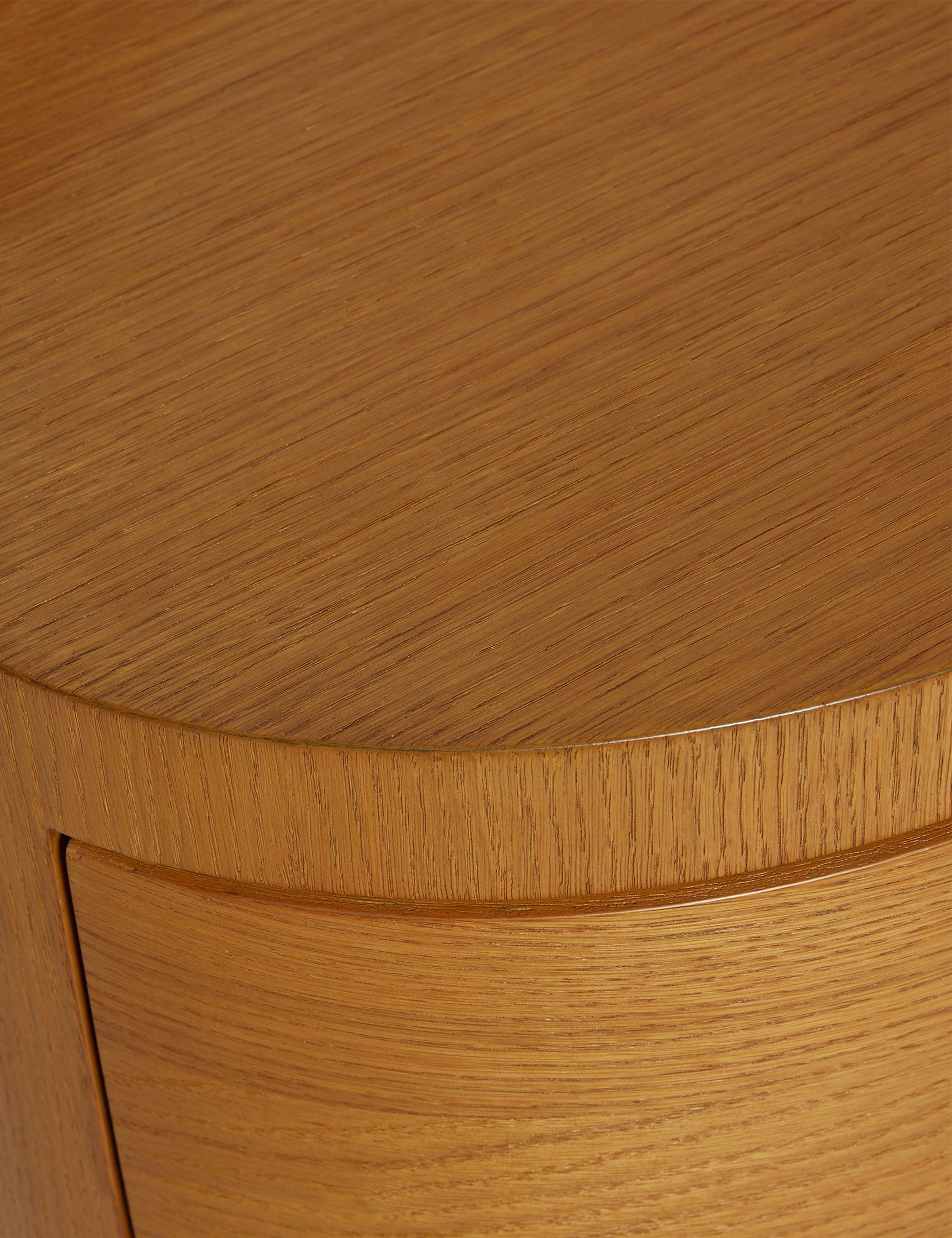 Bello Nightstand | Curved Drawer Fronts, Timeless Woodwork
