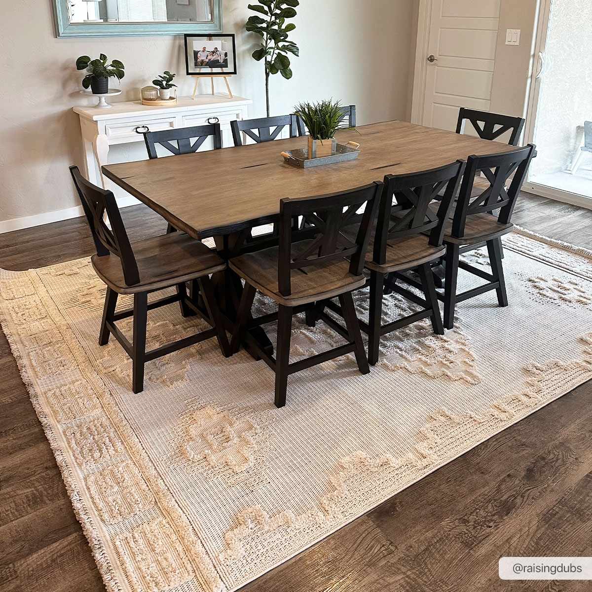 Rivo High-Low Rug  Machine Woven  Transitional Bohemian Style