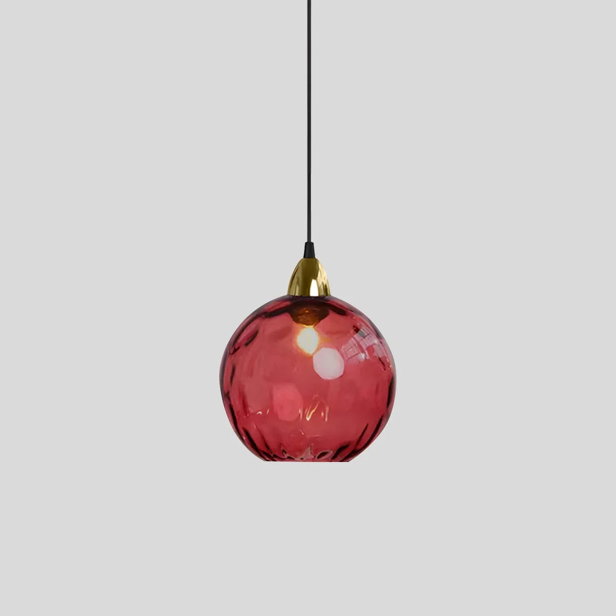 Luma Droplet Pendant Light | Elegant Glass Design, Warm 3000K Light