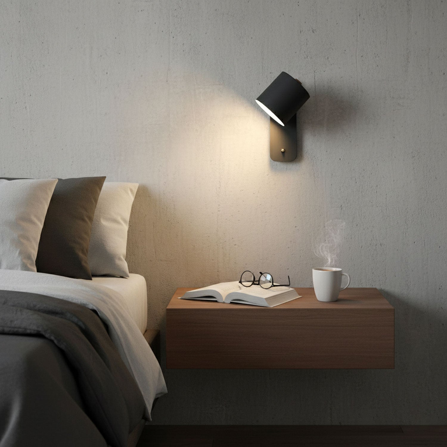 Bela Wandlamp | Draaibaar, Metaal & Hout