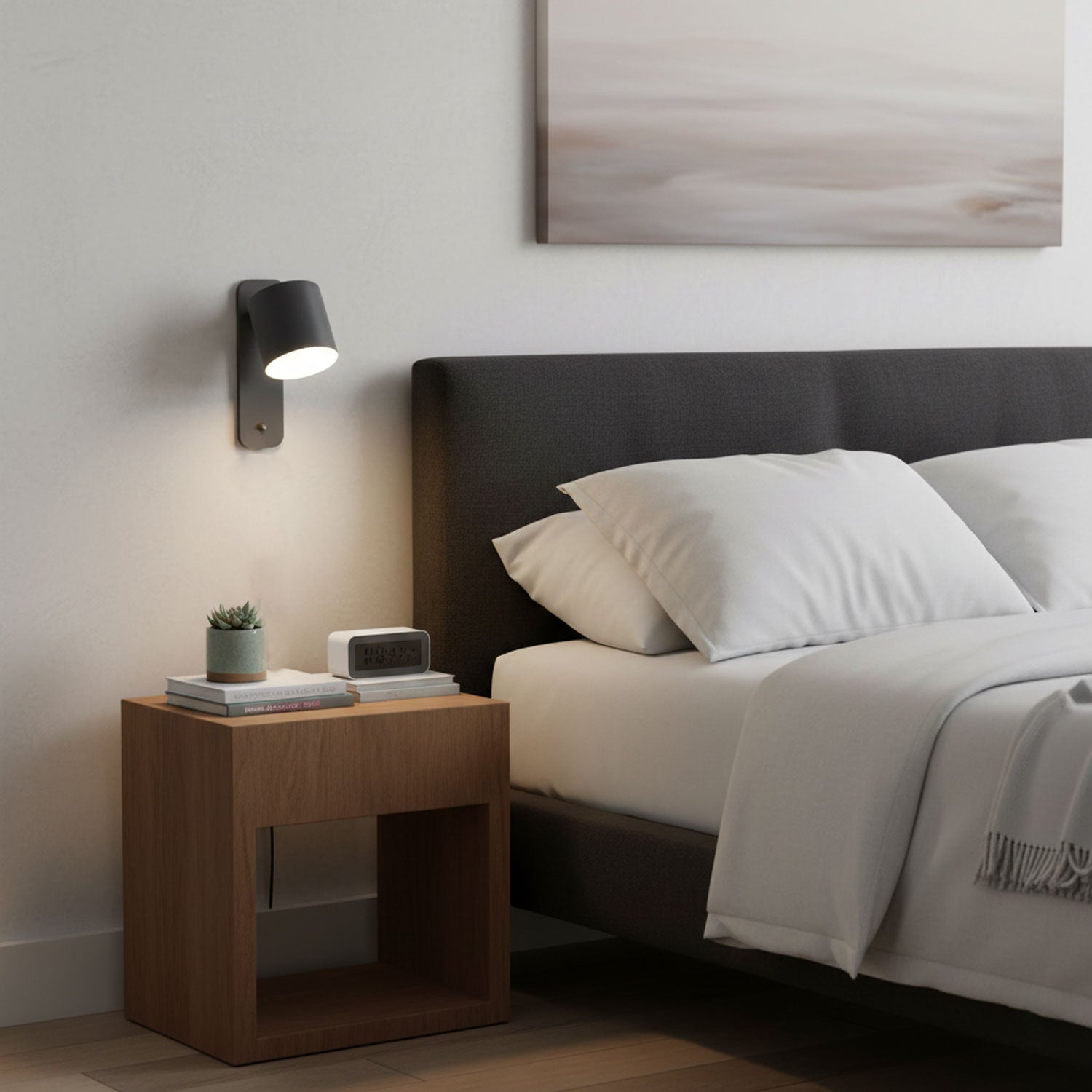 Bela Wandlamp | Draaibaar, Metaal & Hout