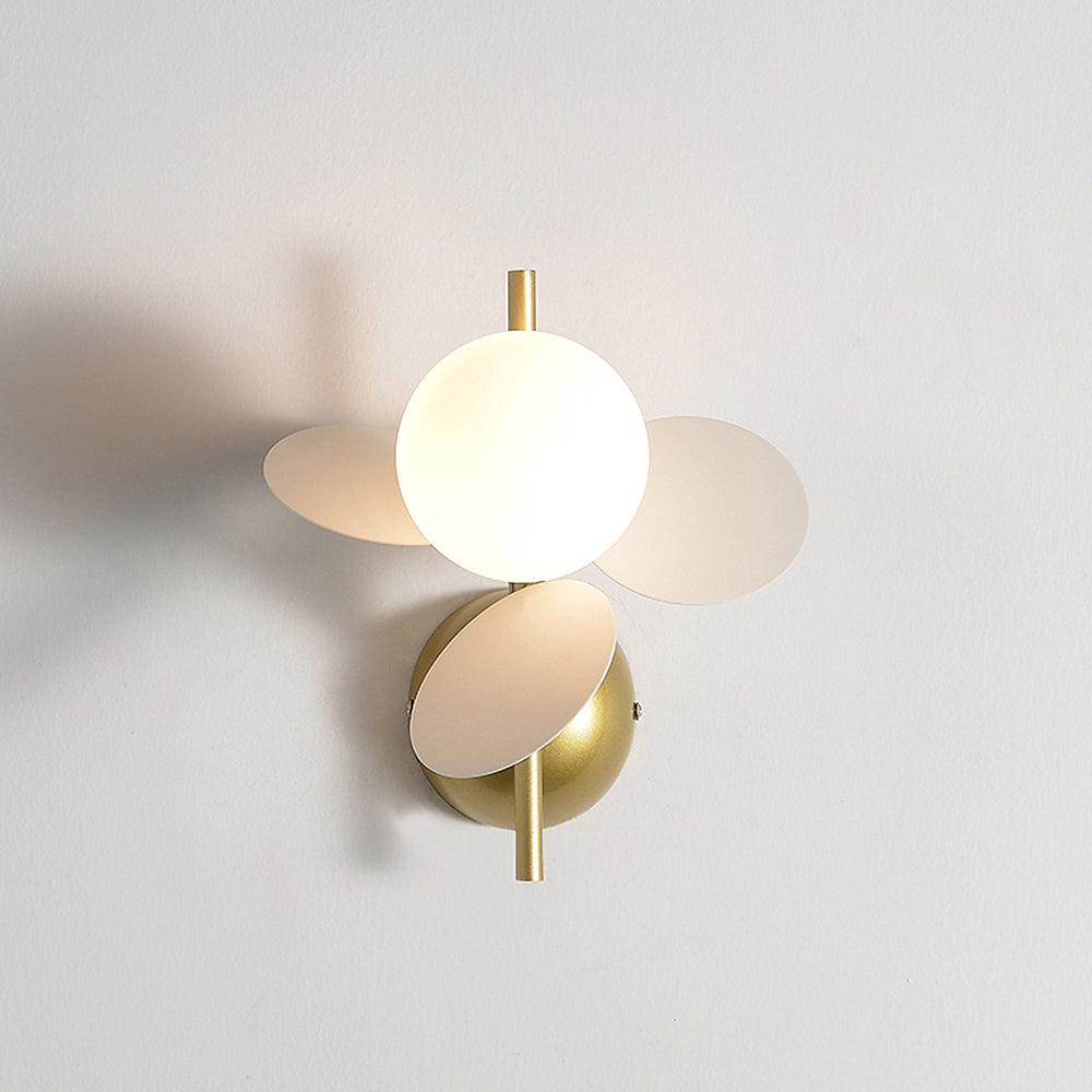 Fiora Wandlamp | Abstract Bloemmotief met Pastelkleurige Schijven