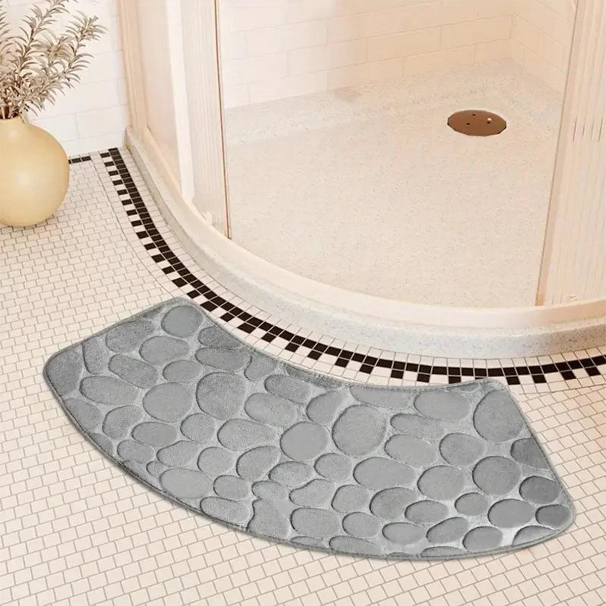 Cura Bath Mat | Antislip, Absorbent Design
