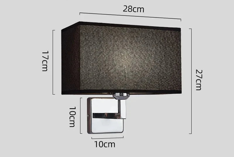 Belo Wall Lamp | E27 Bedside Sconce with Flexible Reading Light