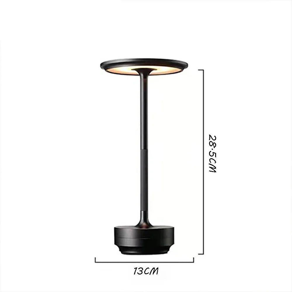 Bela Touch Desk Lamp | Dimmable LED, Rechargeable Aluminium Design