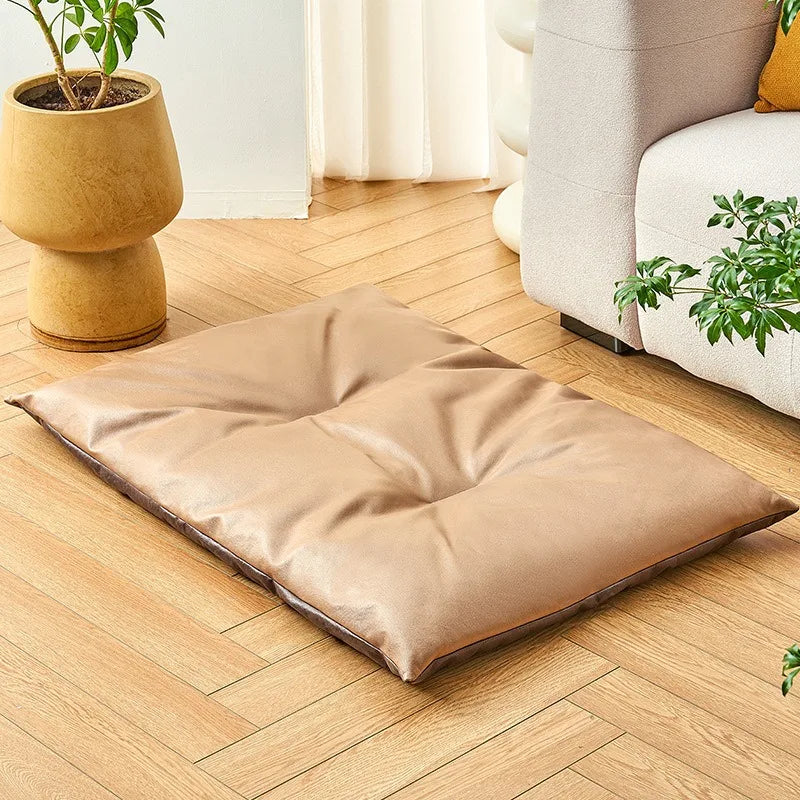 Fresco Koelbed voor Honden | DualTech™ Verkoeling, Bijtbestendig Lederlook