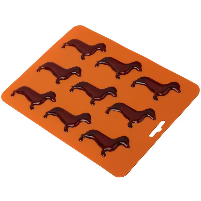 Doxie Ice Mold | Flexible Silicone, Dachshund Design