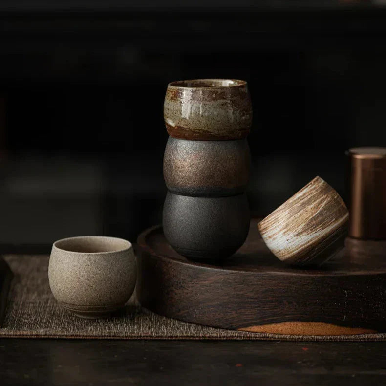 Bento Espresso Cups | Handcrafted Stoneware, Dishwasher Safe