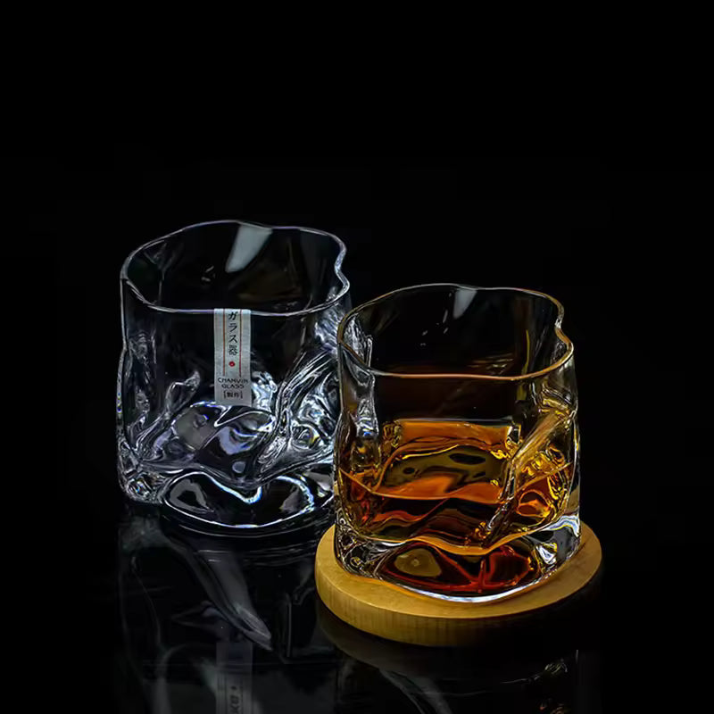 Bento Whiskyglas | Hittebestendig, Unieke Washi Textuur